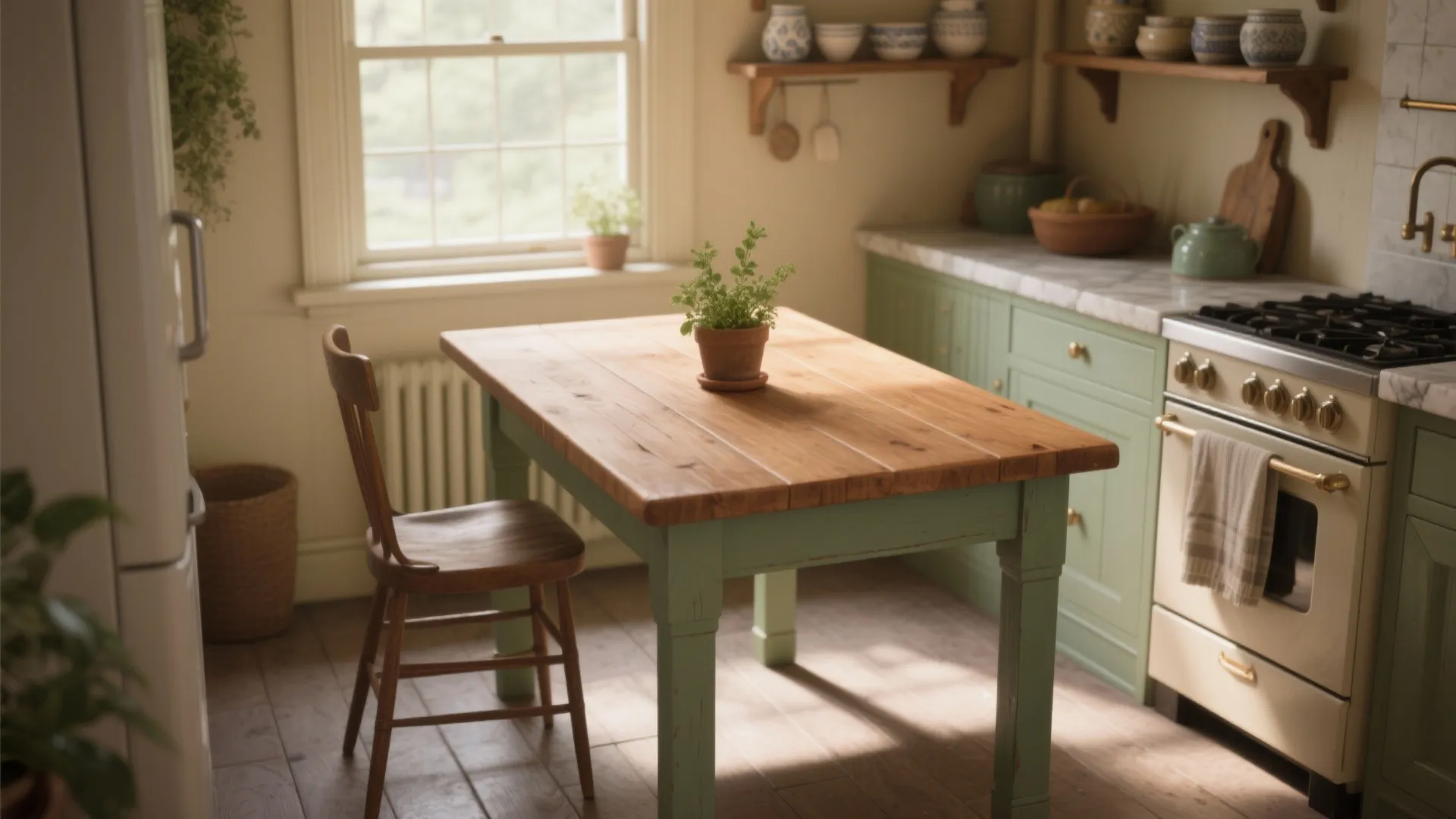2-Tone Kitchen Table Ideas: 5 Compact Inspirations: Small kitchens spark big ideas — 5 two-tone kitchen table designs I’ve used in real projects