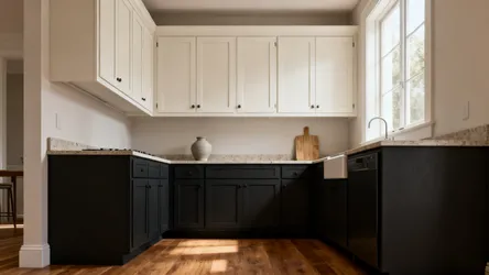 5 two-tone kitchen cabinet door design ideas