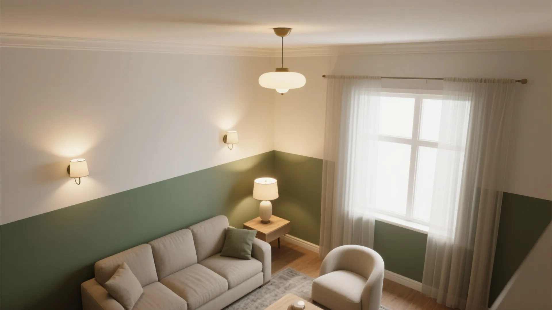 5) Two-Tone Paint + Light Control