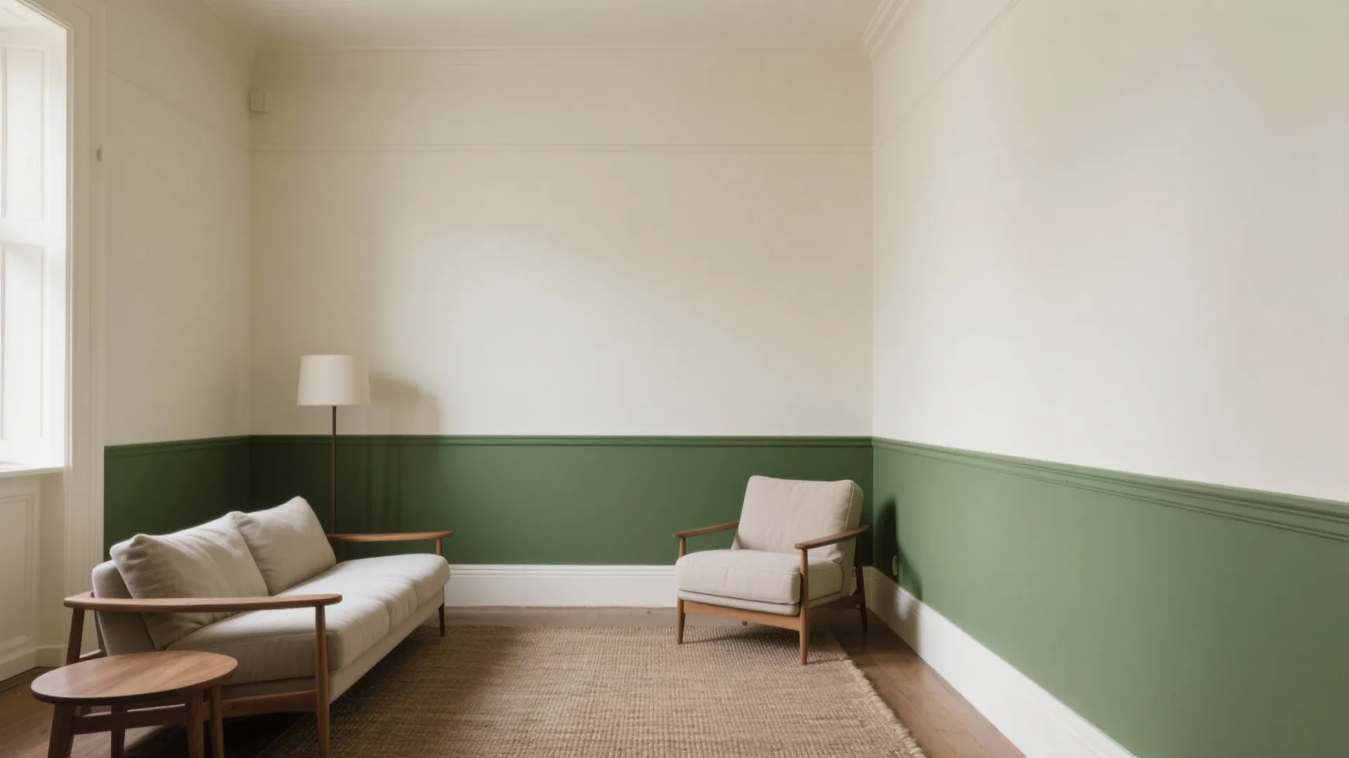 Two-Tone Walls for Visual Balance