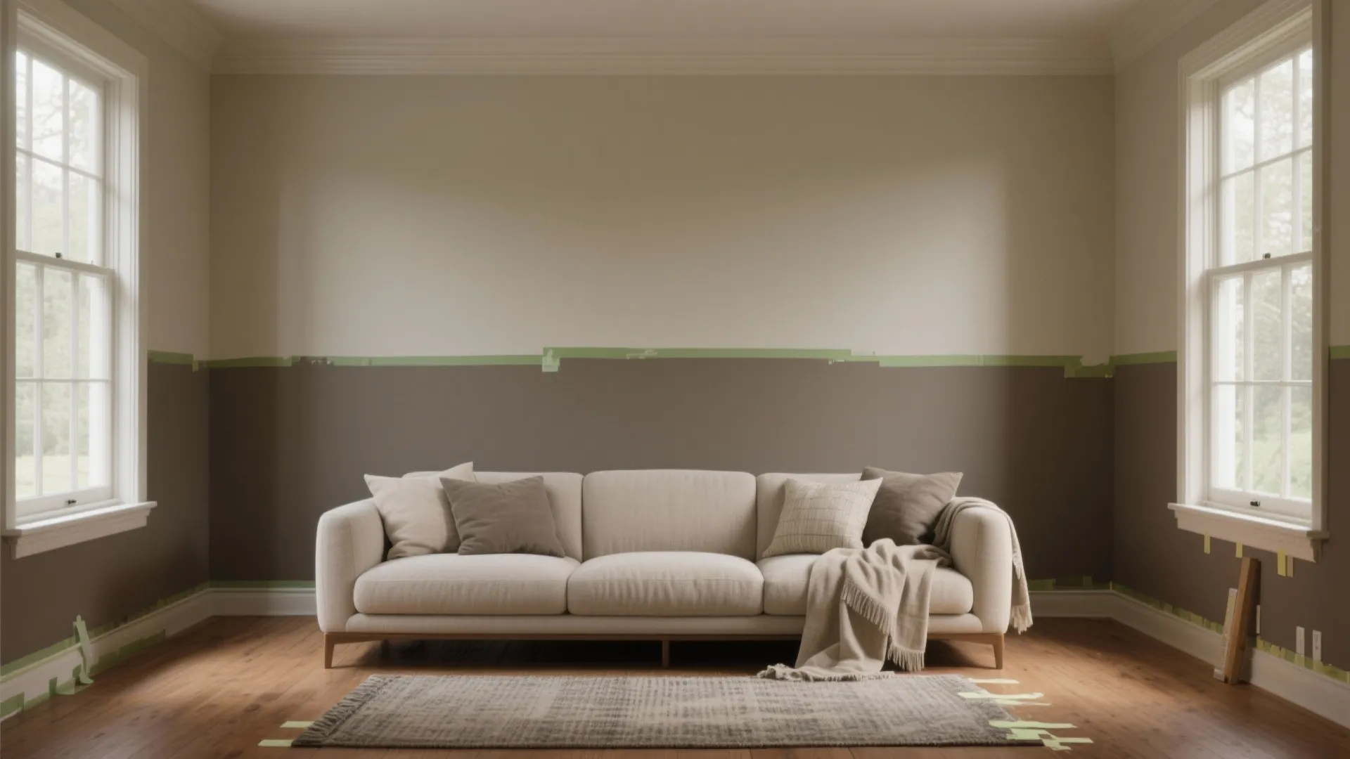 Two-Tone Paint Ideas for Living Room — 5 Ways: Five practical two-tone living room paint ideas from a seasoned designer