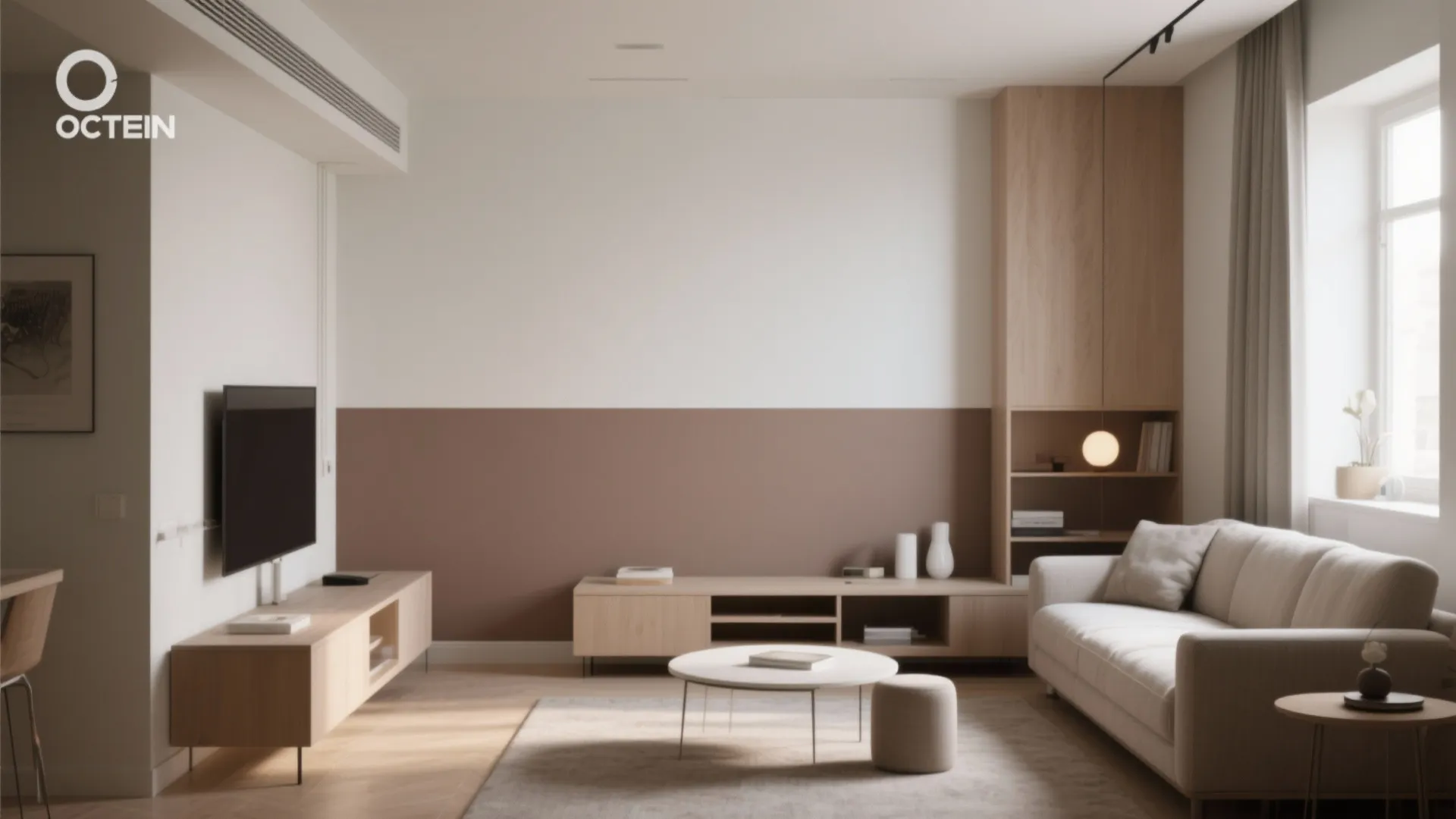 Two-Tone Horizontal Divide