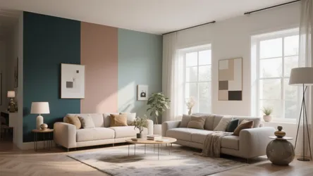 10 Two-Tone Paint Ideas for Living Rooms