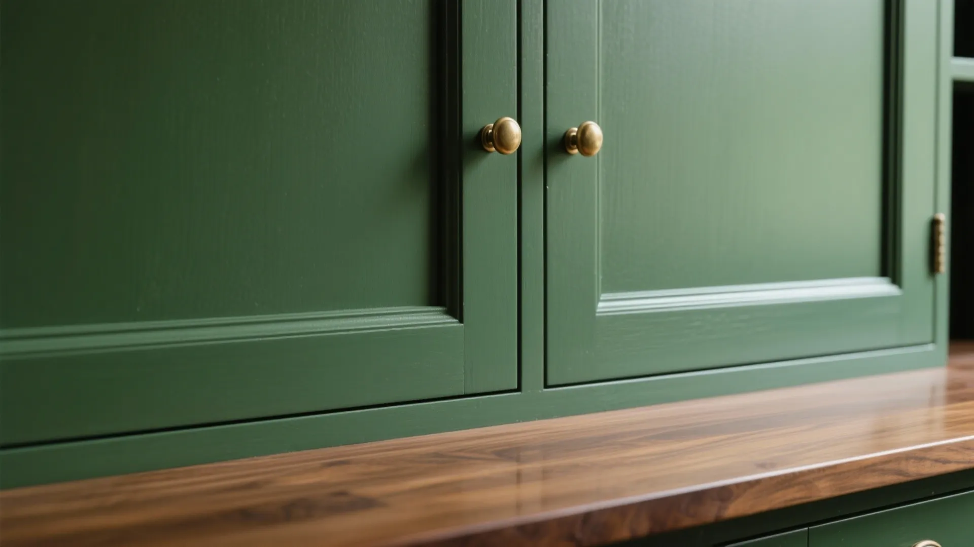 Two-Tone Millwork: Painted and Natural Wood