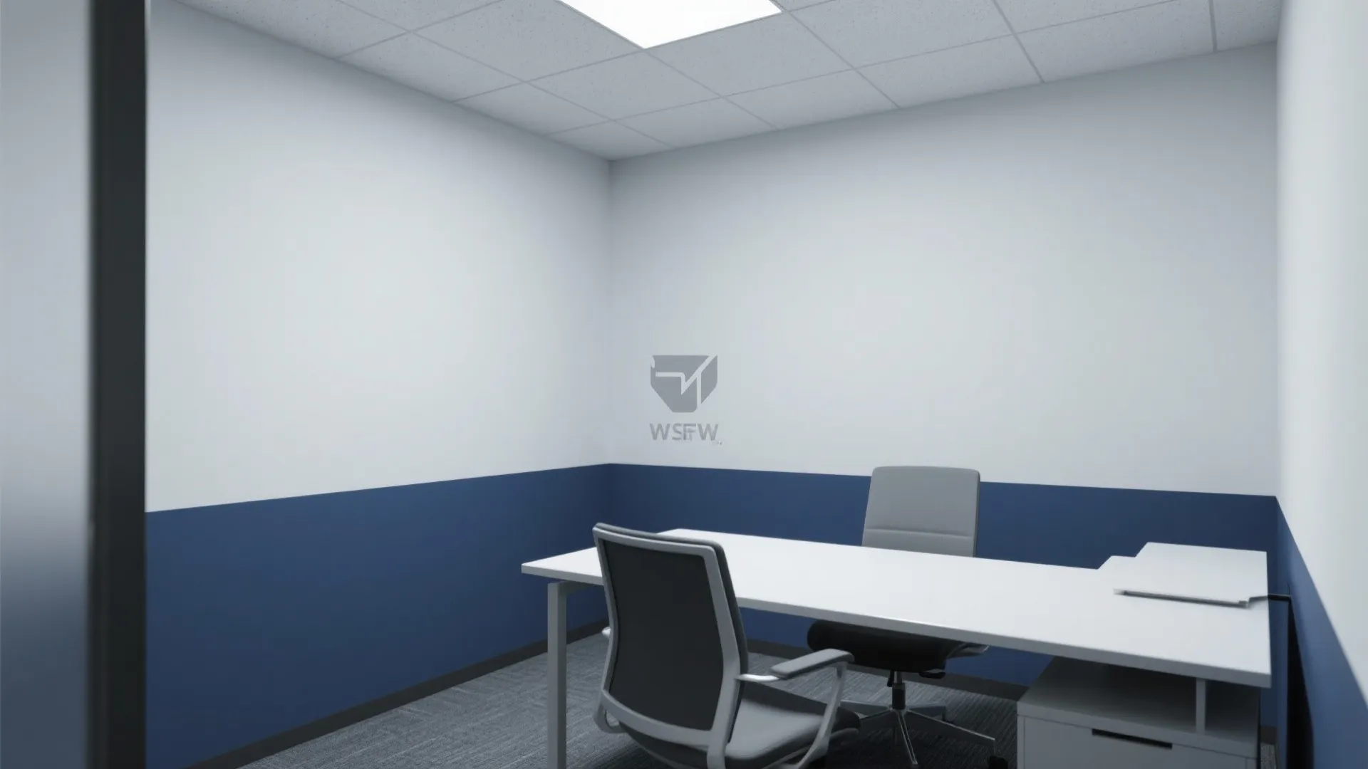 7. Two-Tone Walls for Visual Interest