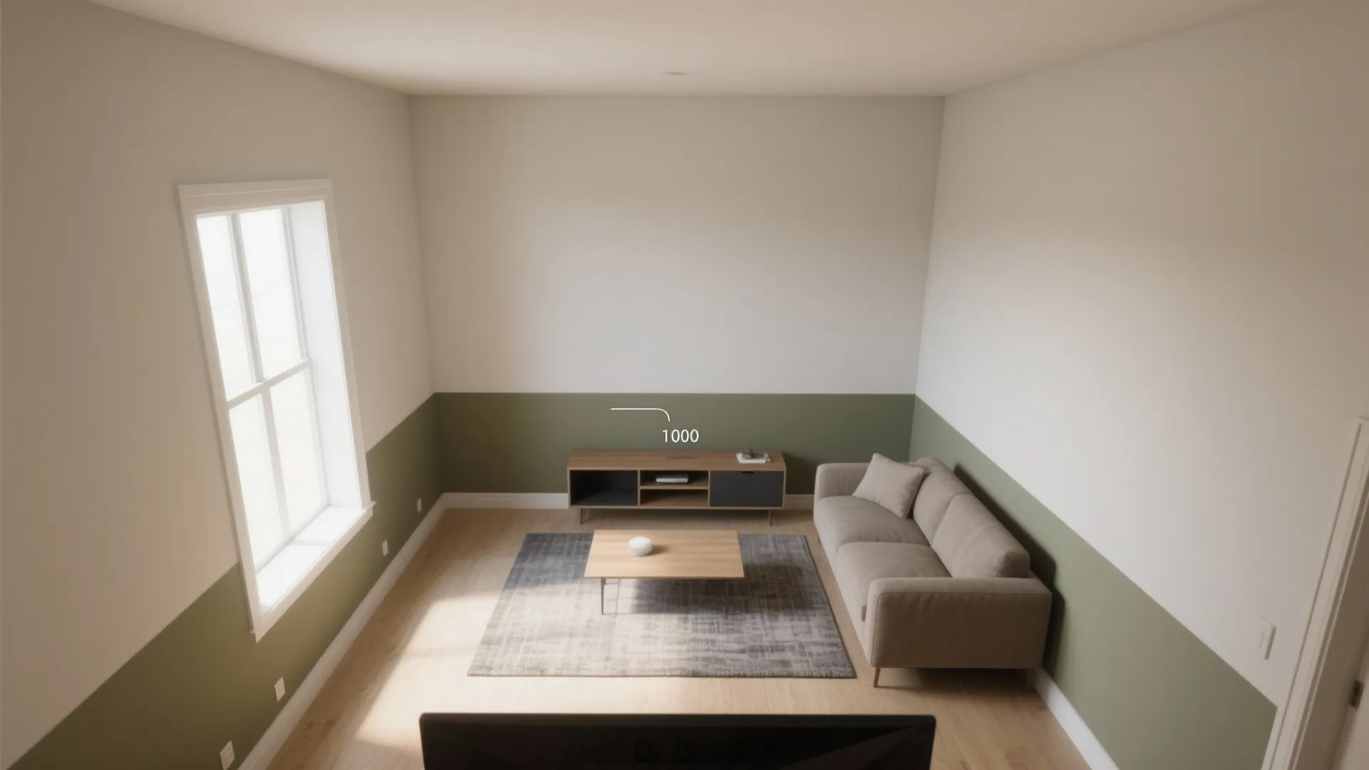 Two-Tone Color Blocking (Lower Darker, Upper Lighter)