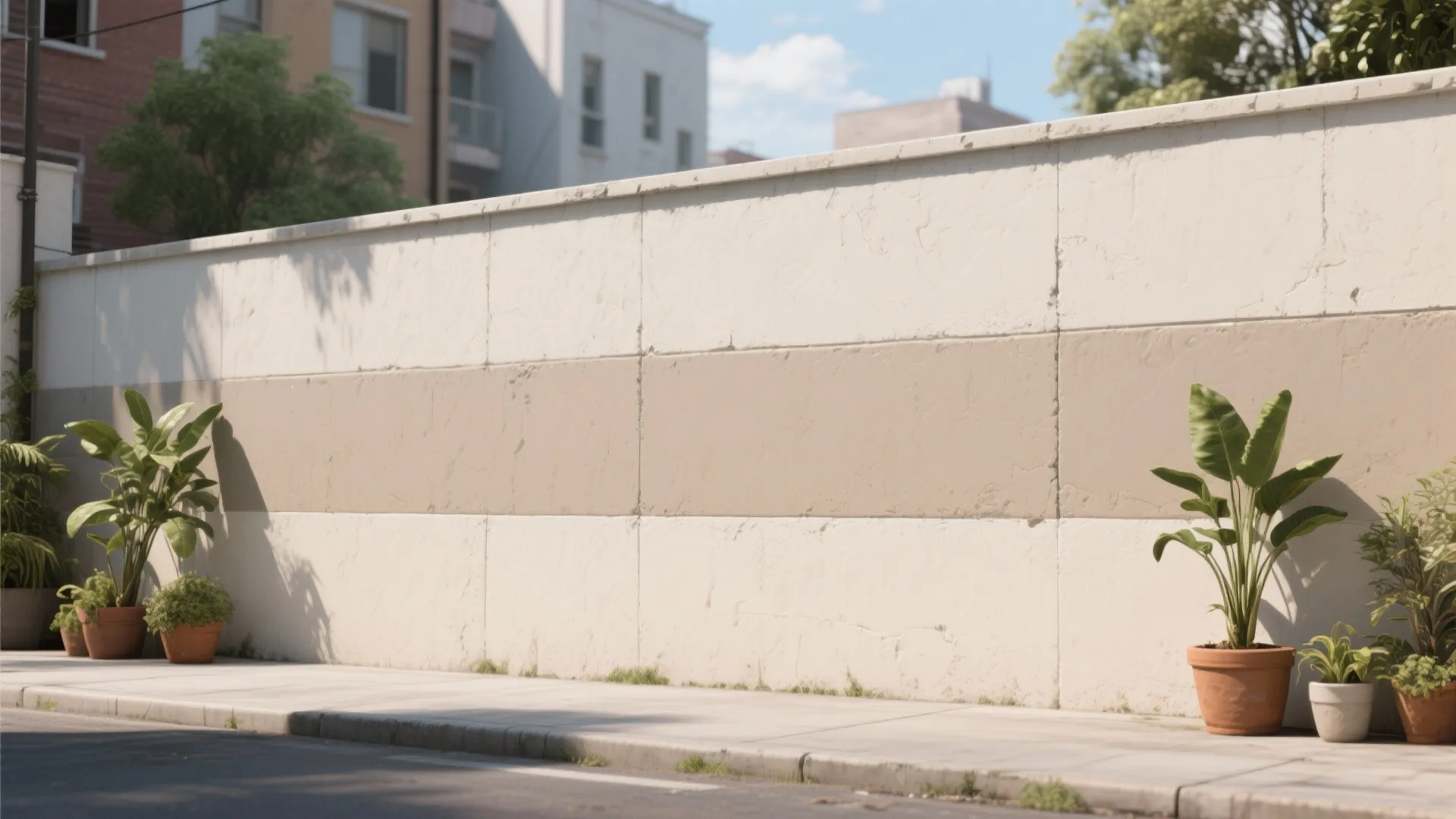 Two-Tone Layered Plaster