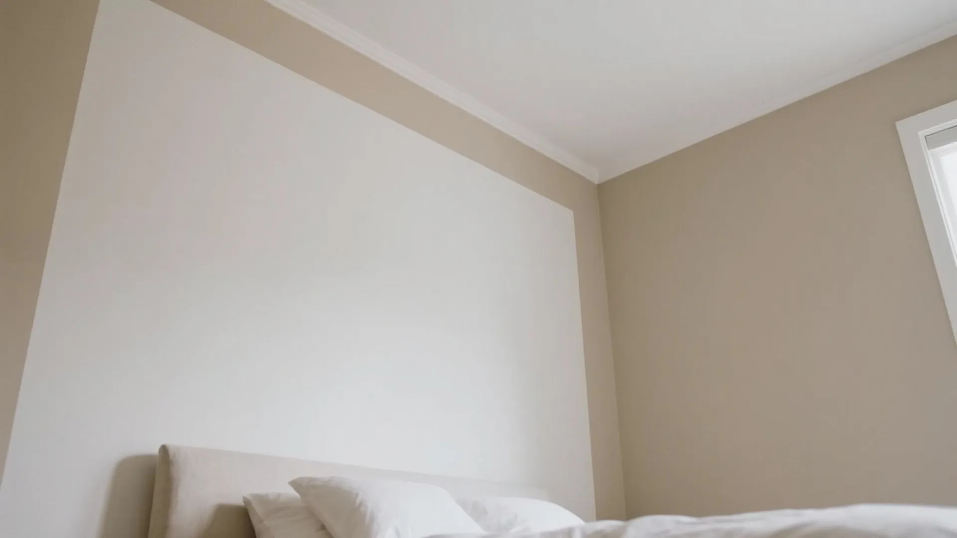 Two-Tone Ceiling with Slim POP Border