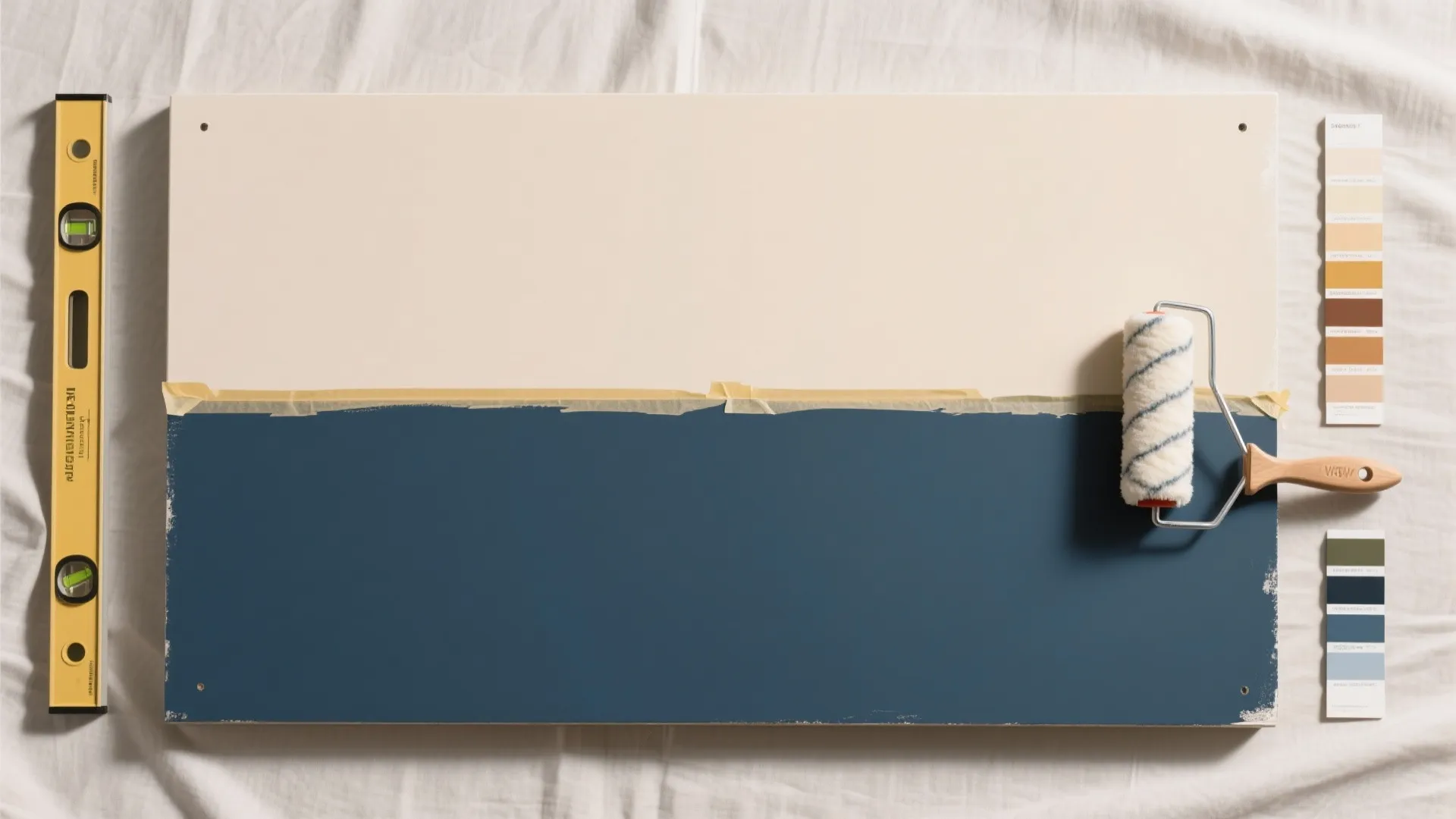 Idea 2: Two-Tone Wrap With a Clean Paint Line