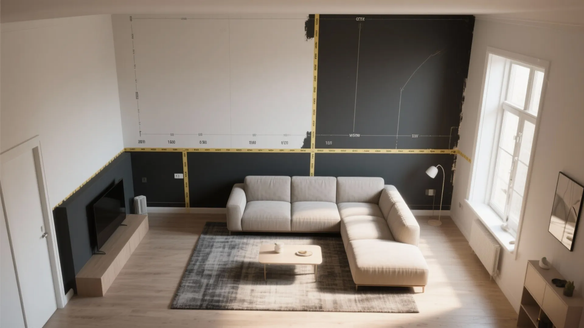 4. High-Contrast Two-Tone Schemes