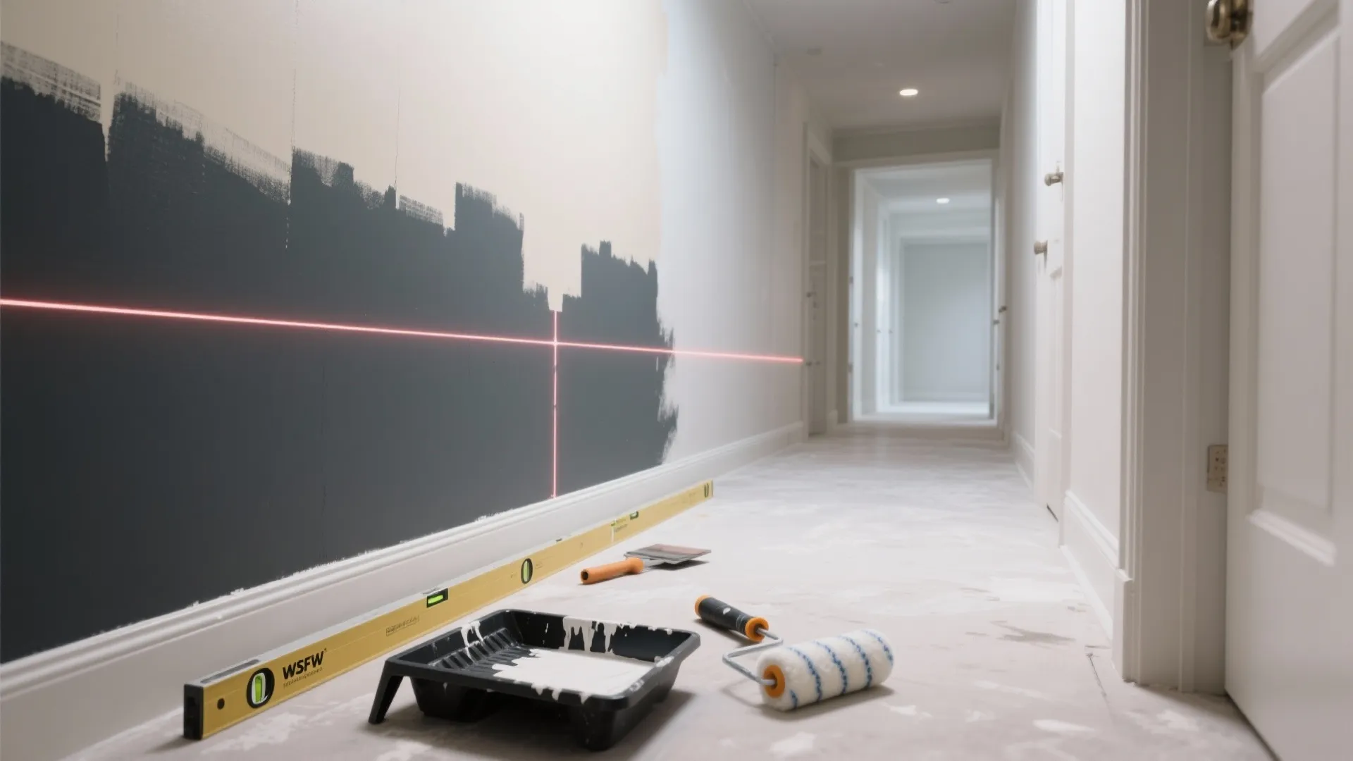 2) Two-Tone Walls to Edit Proportions