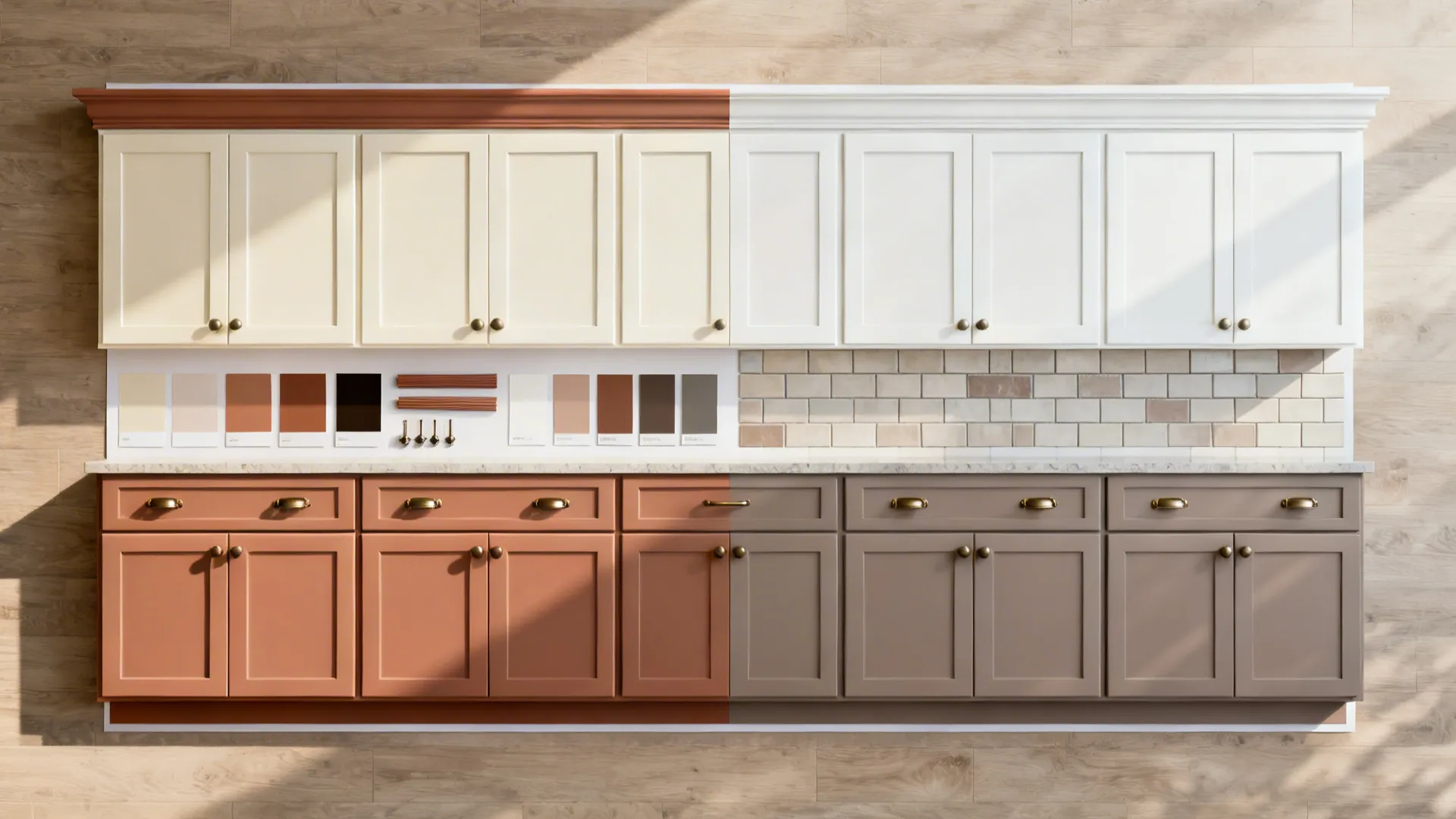 Two-Tone: Light Uppers, Deeper Lowers