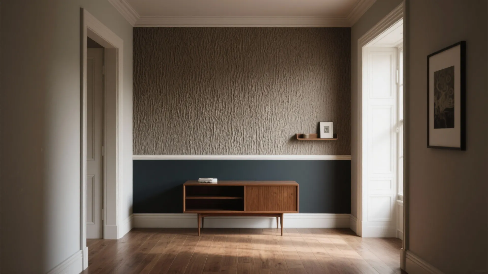 2. Two-Tone Treatments to Frame a Space