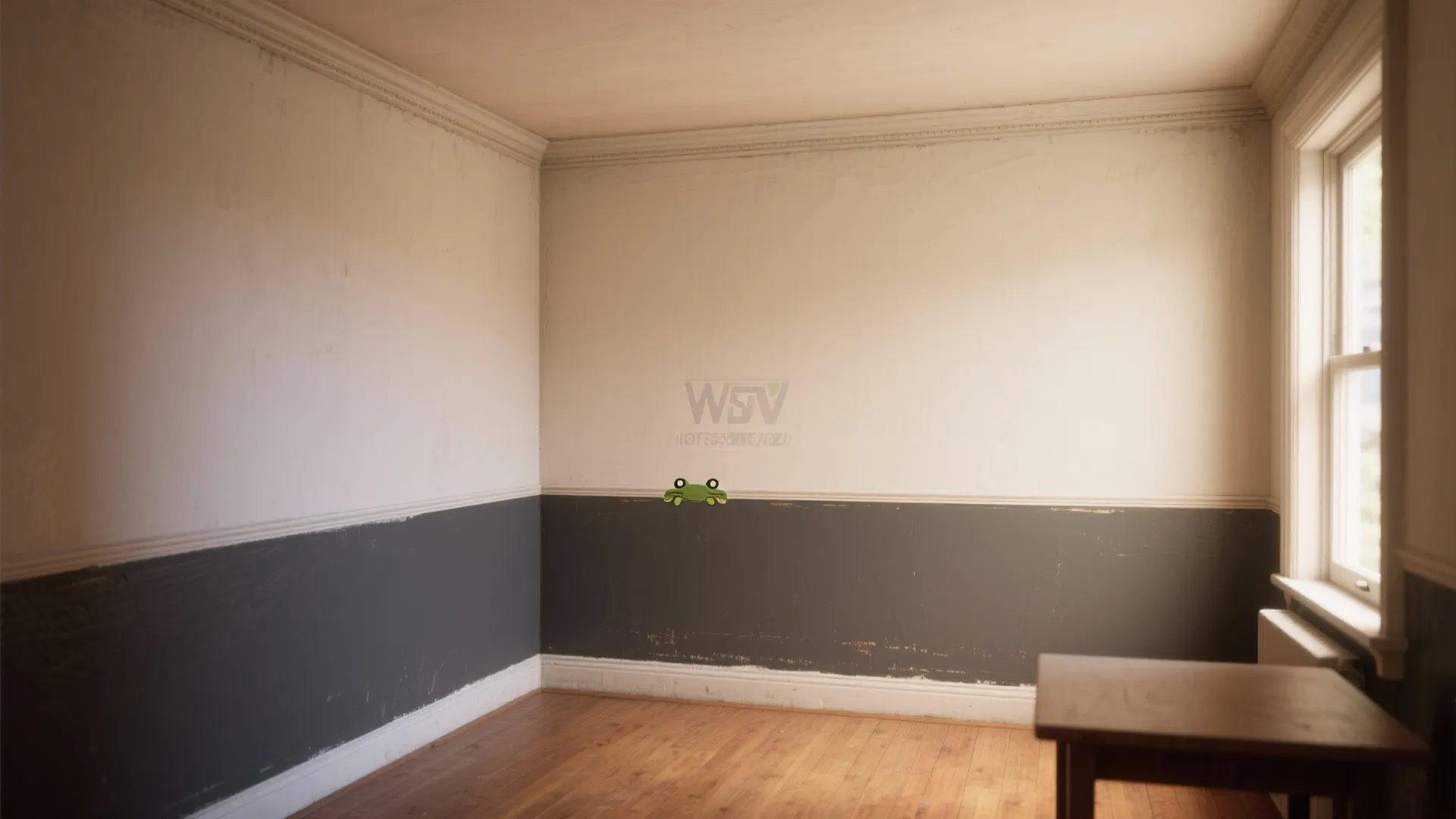 4. Two-Tone Trick to Expand Small Rooms