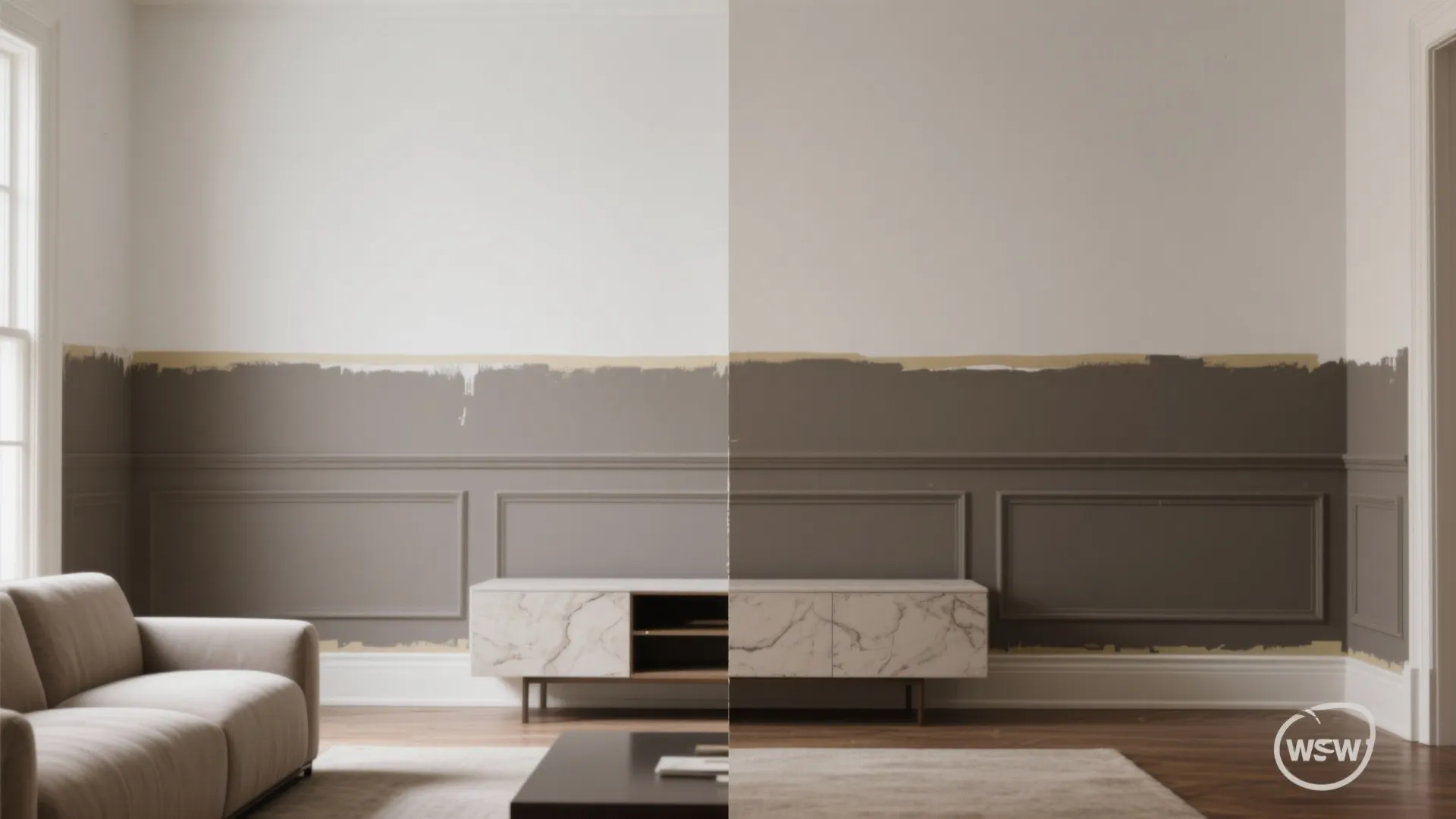 4. Two-tone schemes for architectural interest