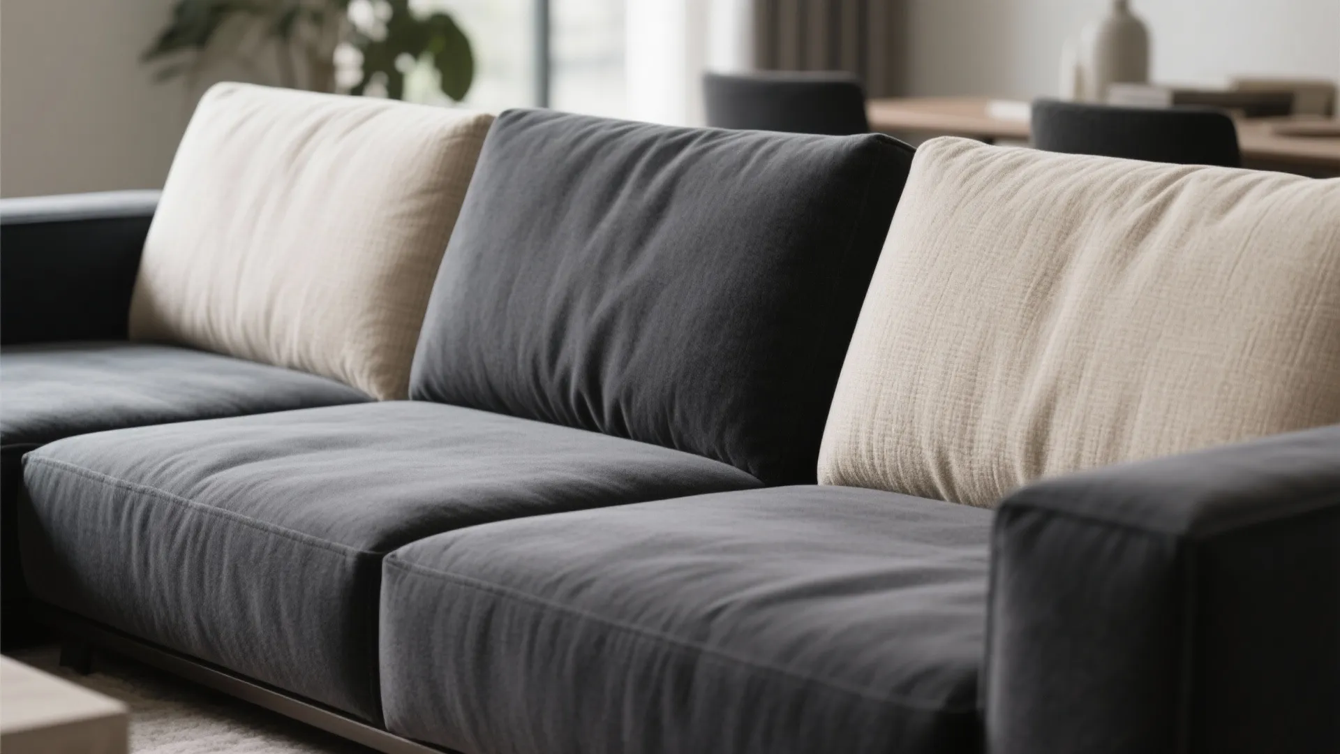 7. Two‑Tone Upholstery