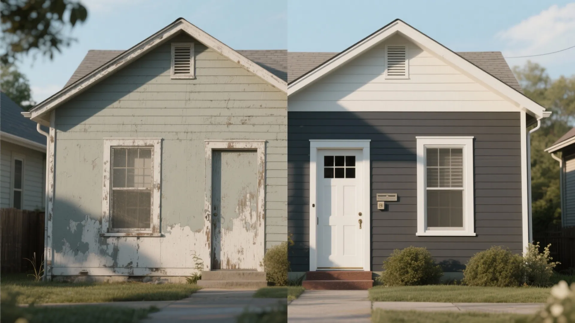 Inspiration 3: Two-Tone Siding with Accent Trim