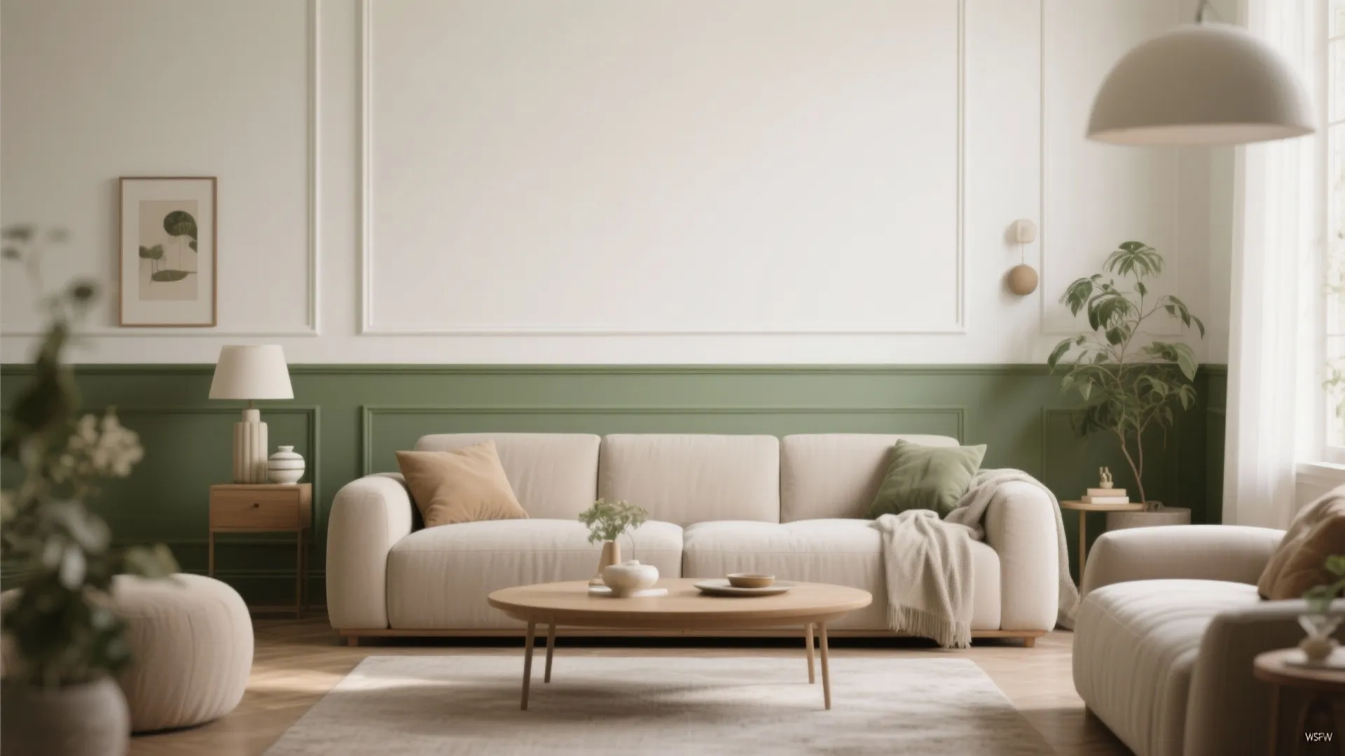 Two-Tone Horizontal Split