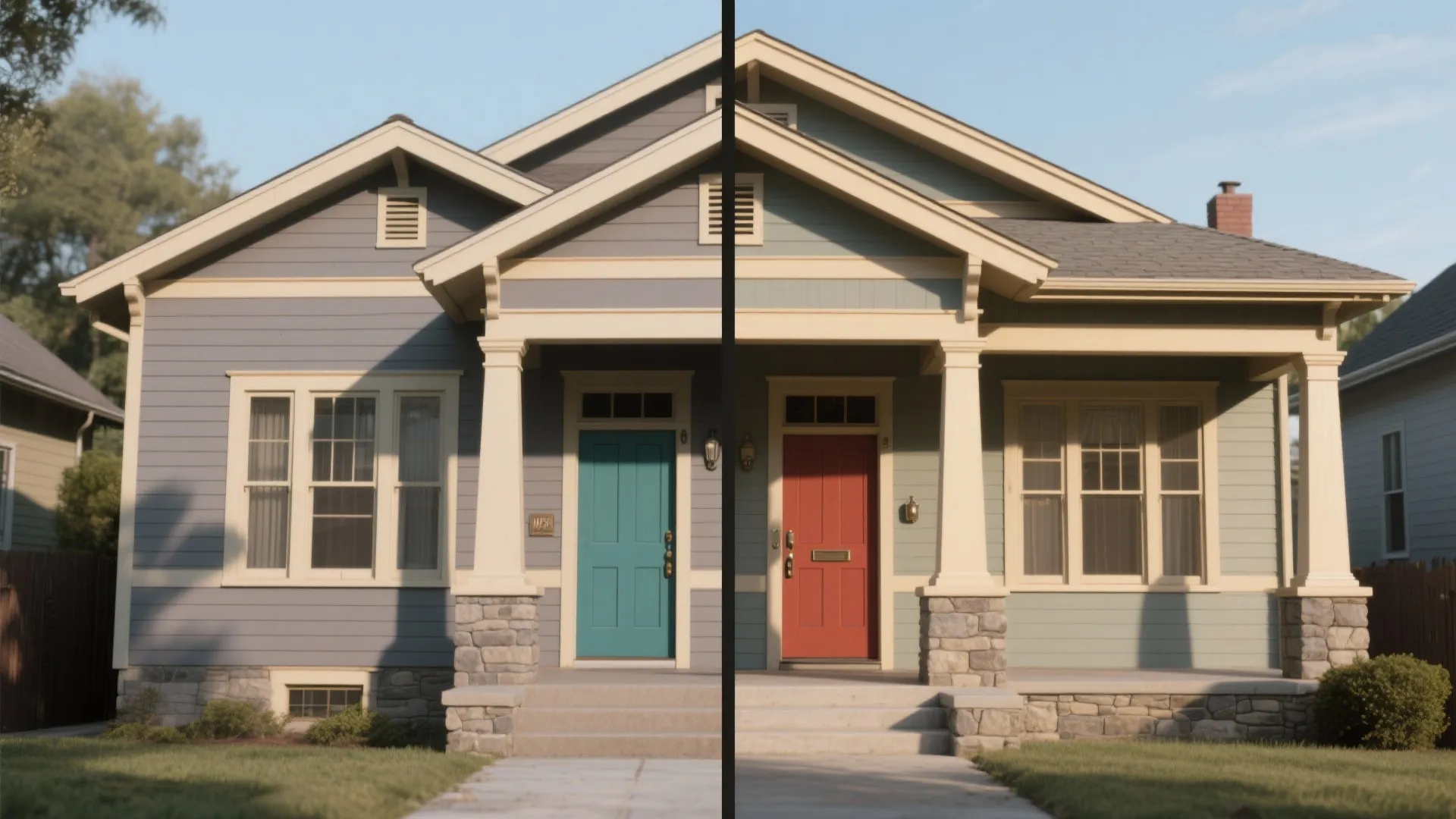 Two-Tone Body with Crisp Trim