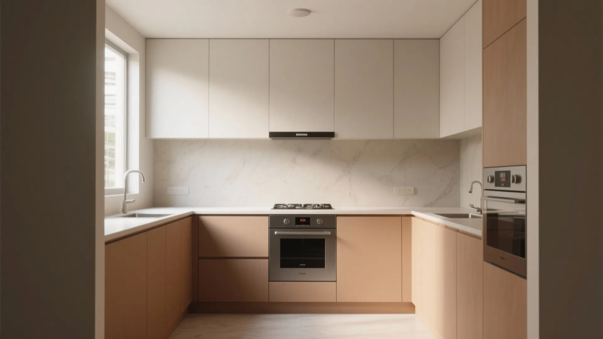 5. Two-tone vertical split to raise ceilings