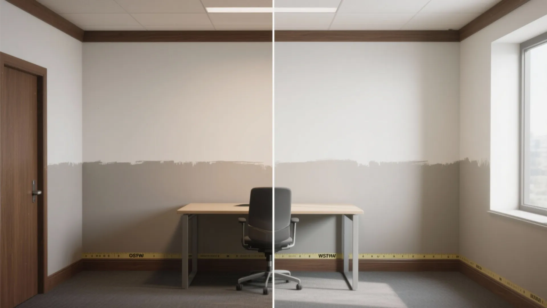 4. Two-Tone Horizontal Split