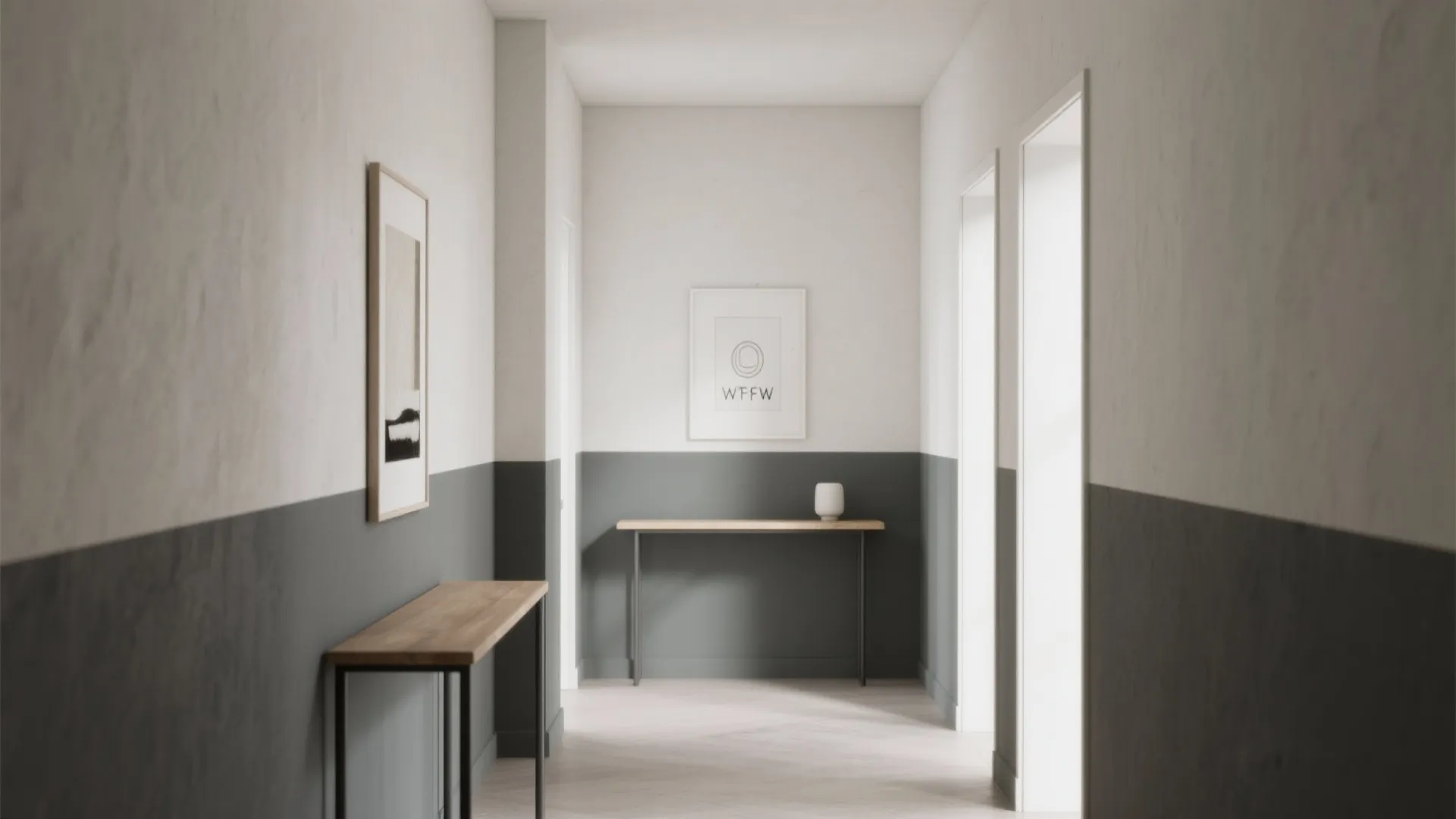 3. Low-Contrast Two-Tone Split