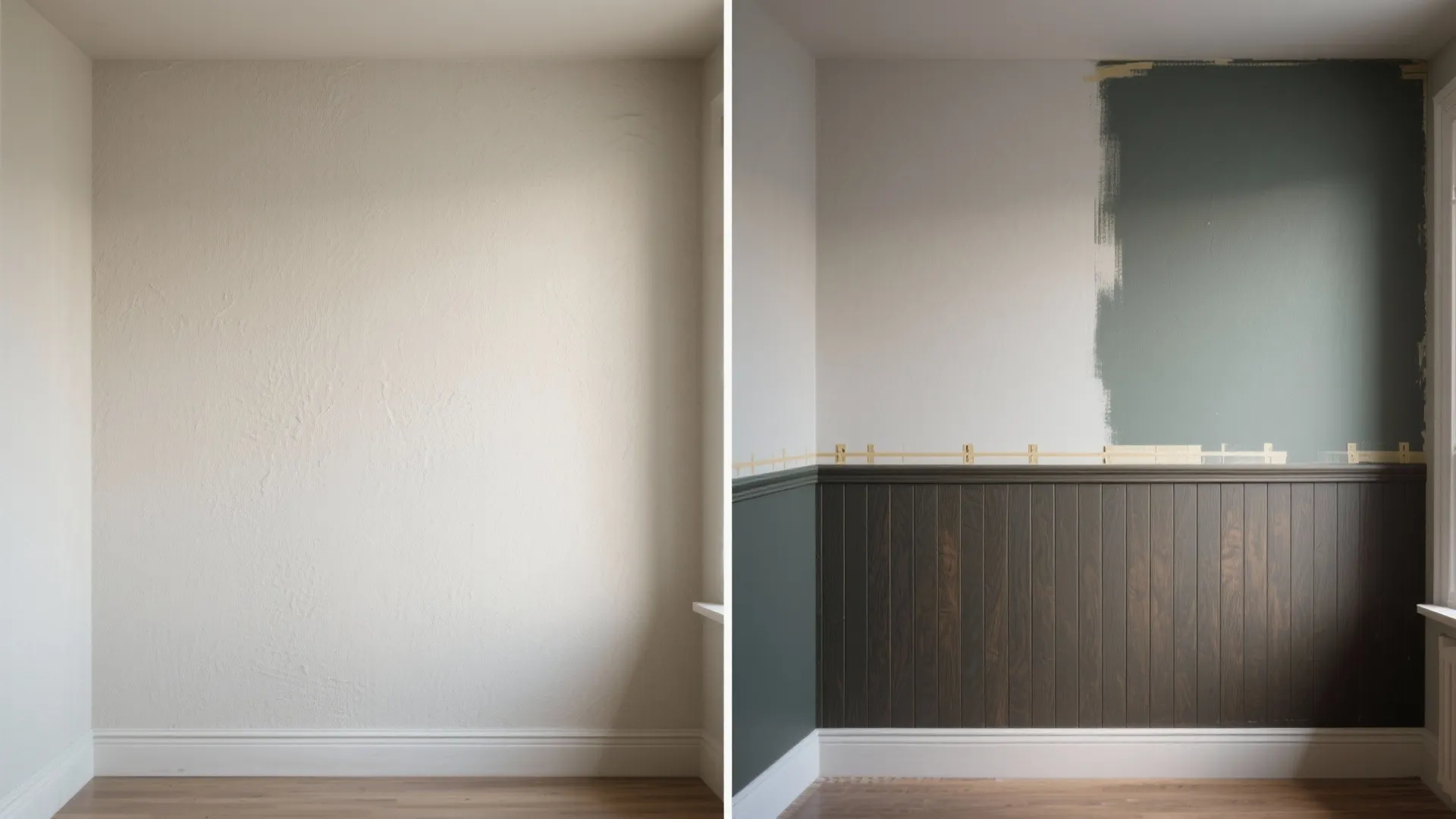 3. Two-tone walls for a tailored look