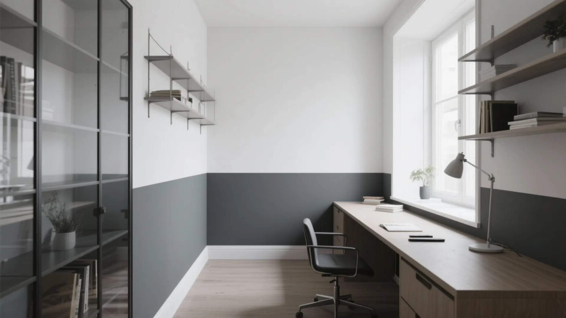 Two-Tone Horizontal Split