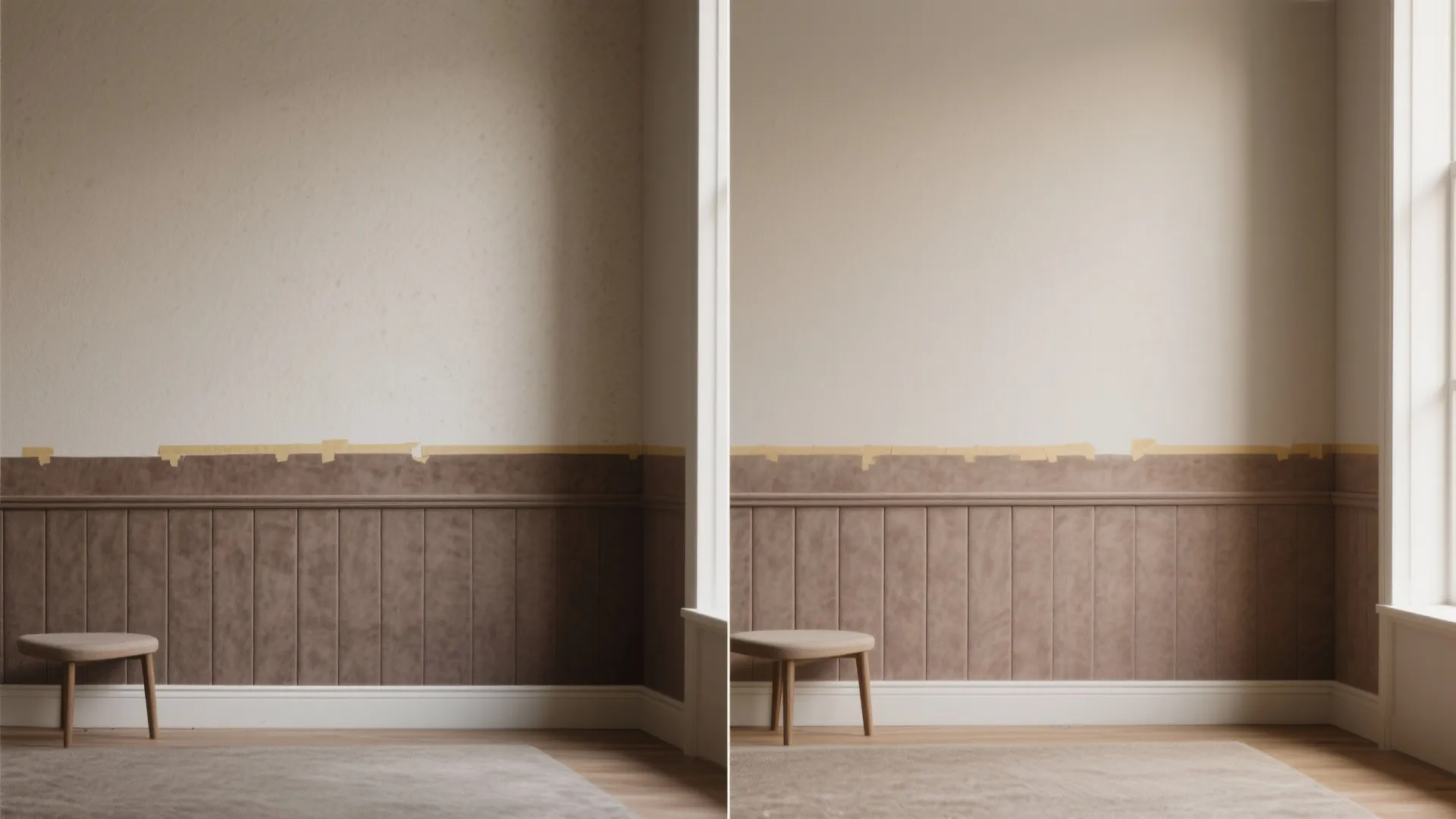 3. Two-tone Suede with Painted Trim