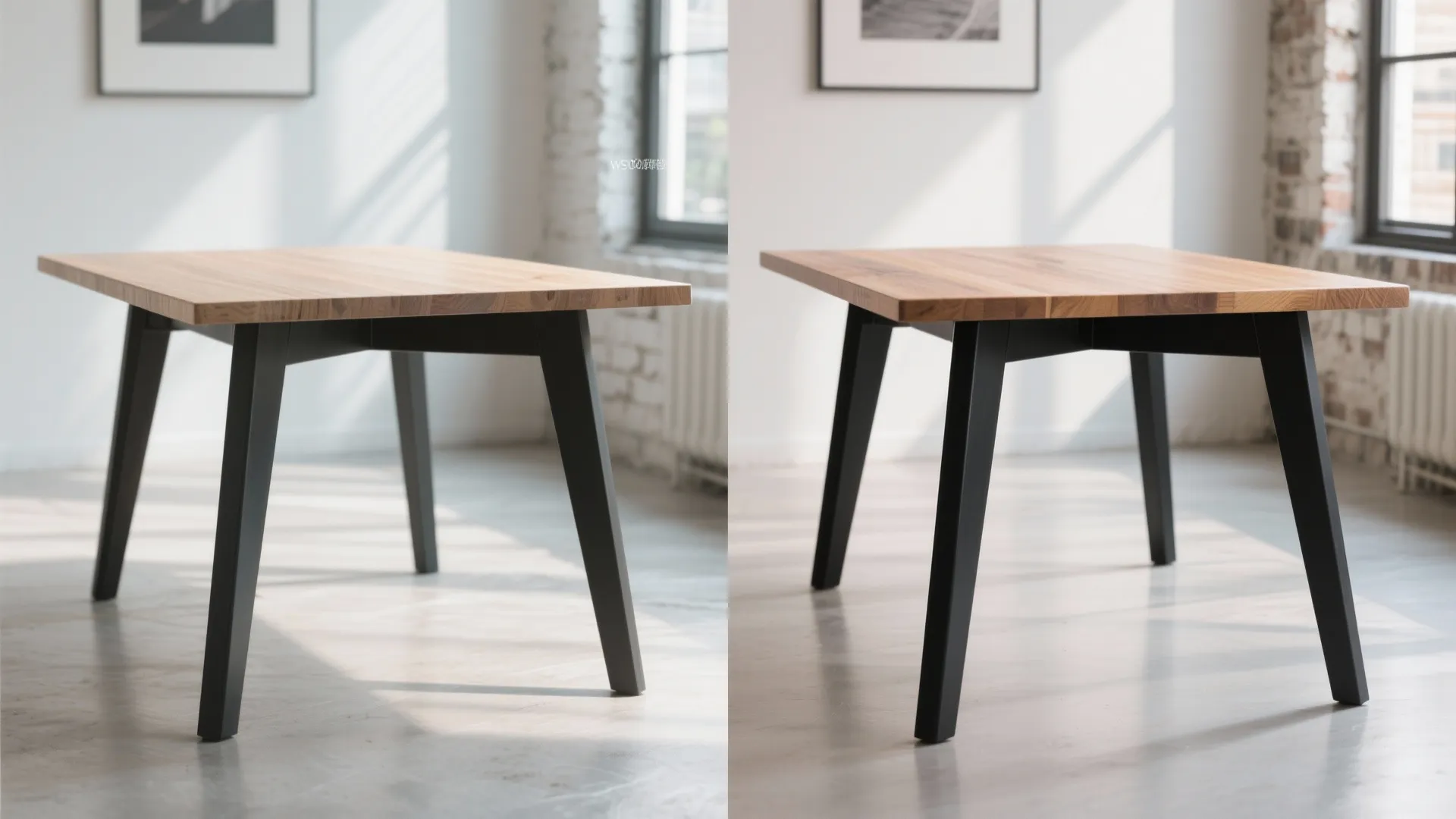 3. Two-Tone Finish for a Modern Twist