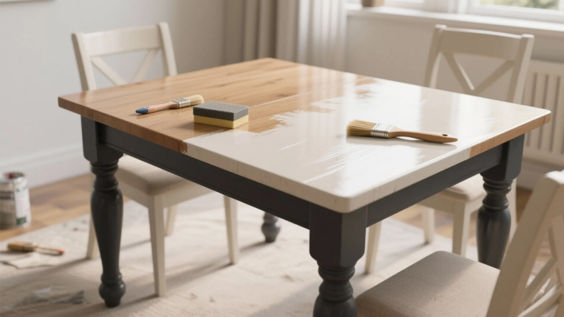 1. Two-Tone Paint + Protective Topcoat