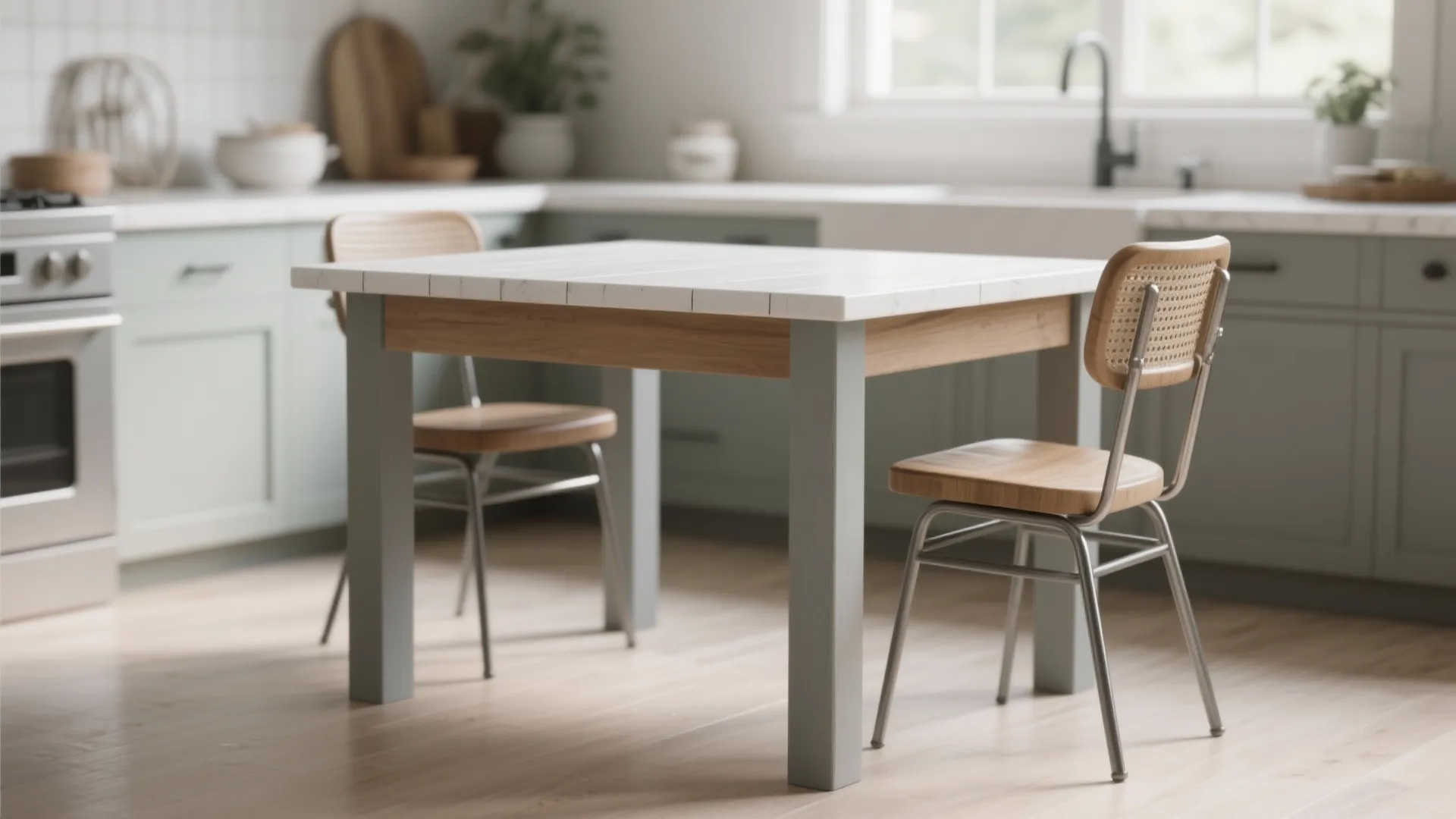 4. Two-tone top and base for visual interest