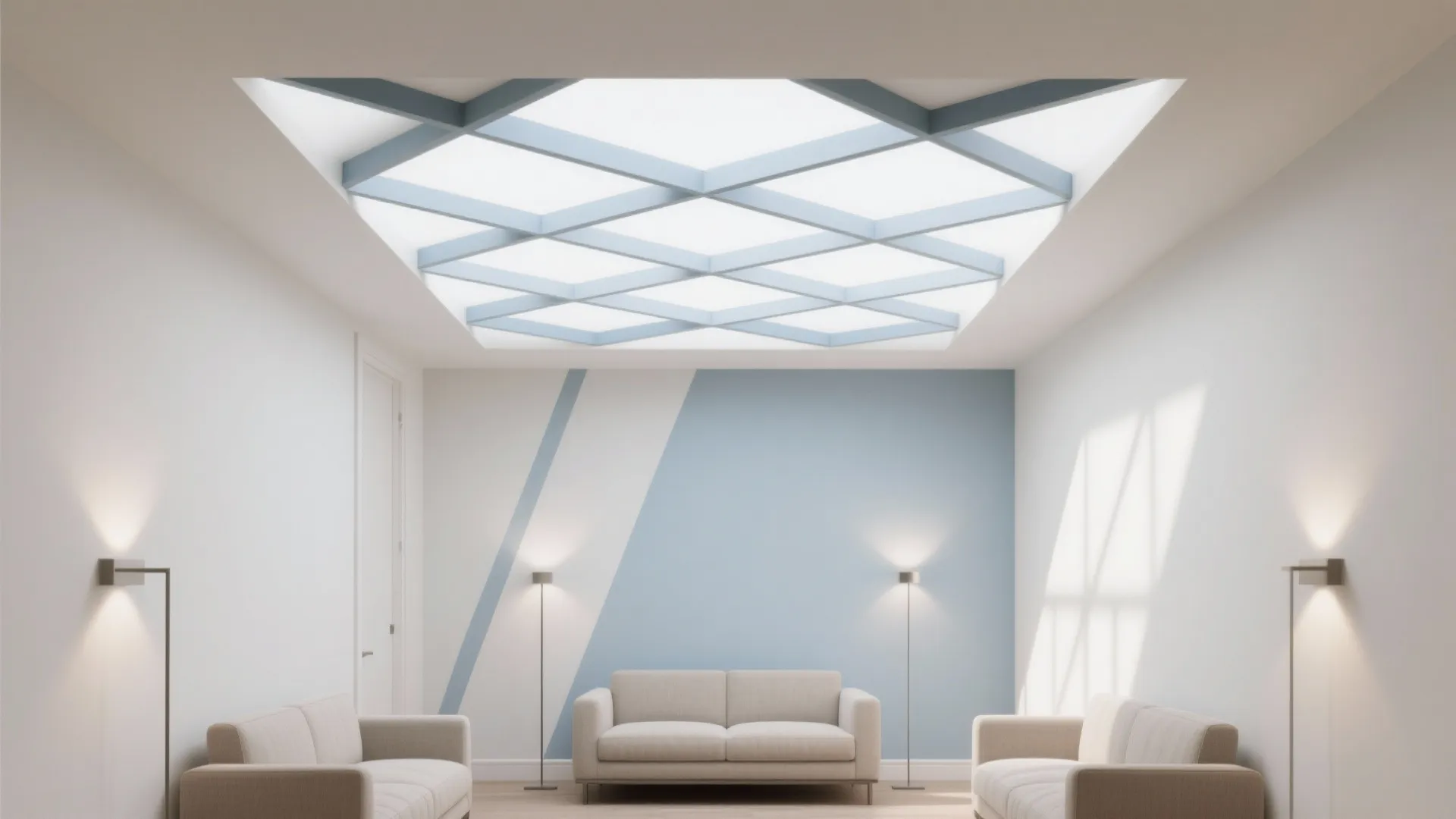 Two-Tone T-Bar Lines (Ultra-Low Drop)