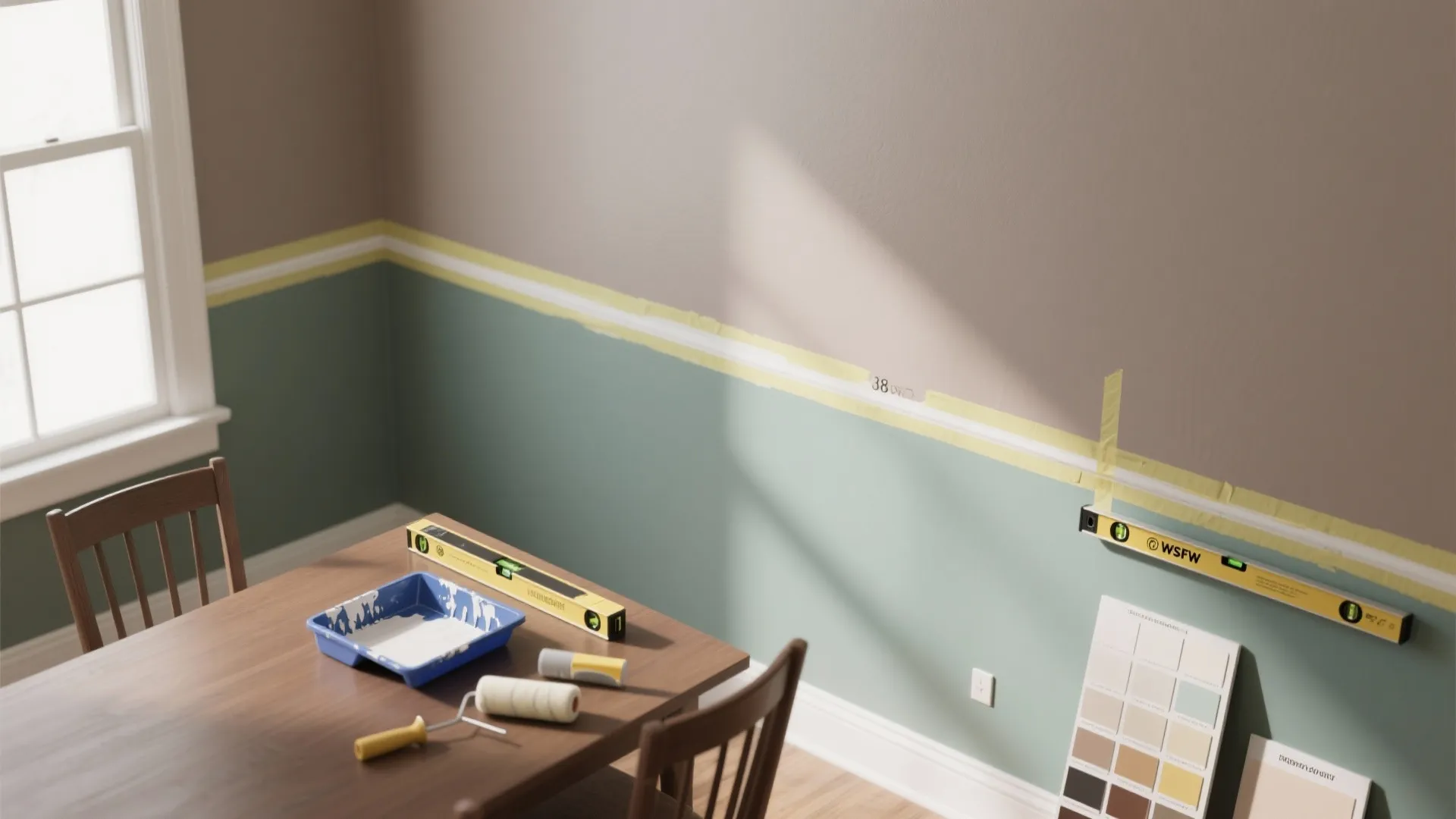 Two-Tone Color Blocking to Elevate Height