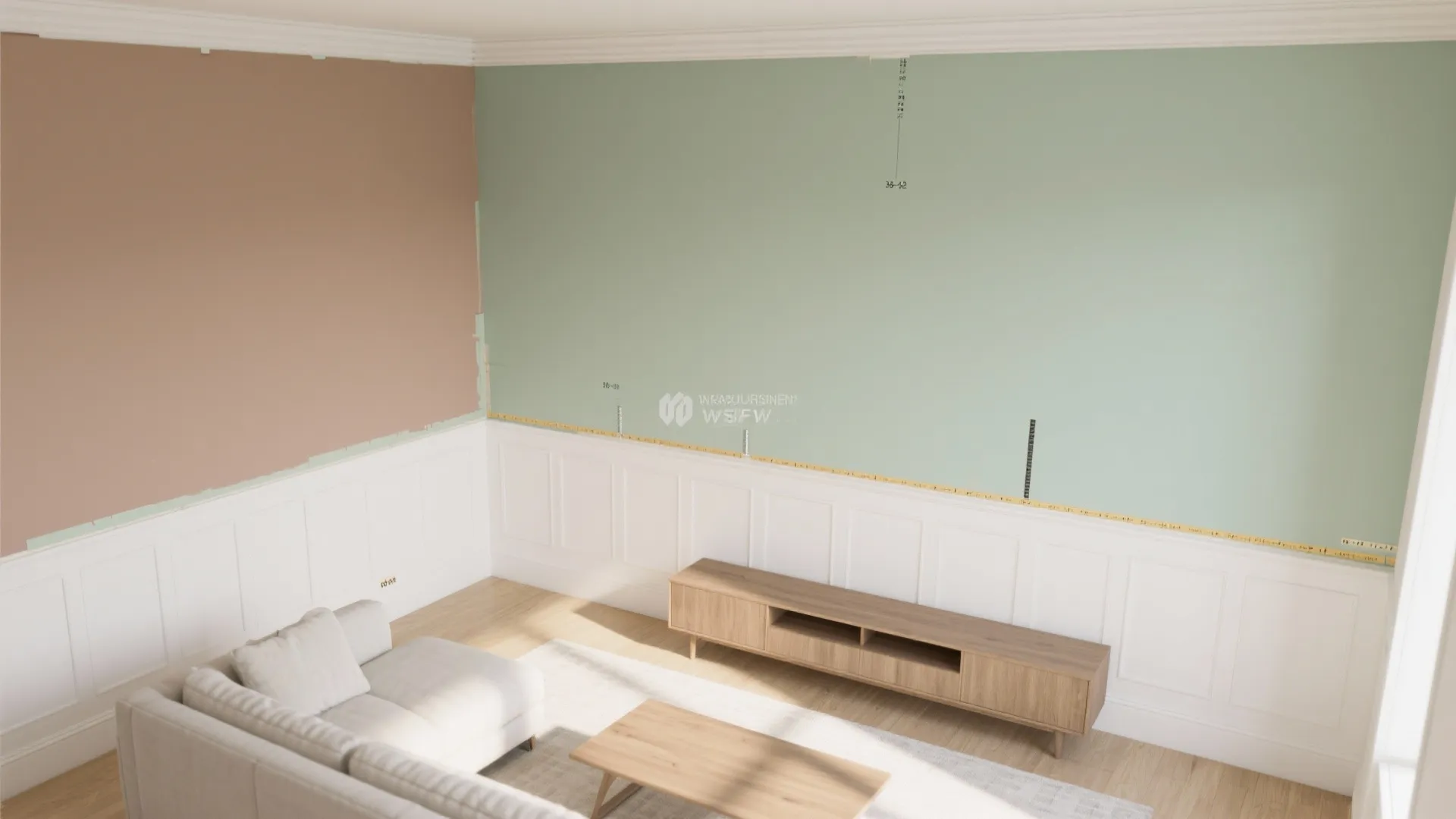 Two-Tone Walls and Color Blocking