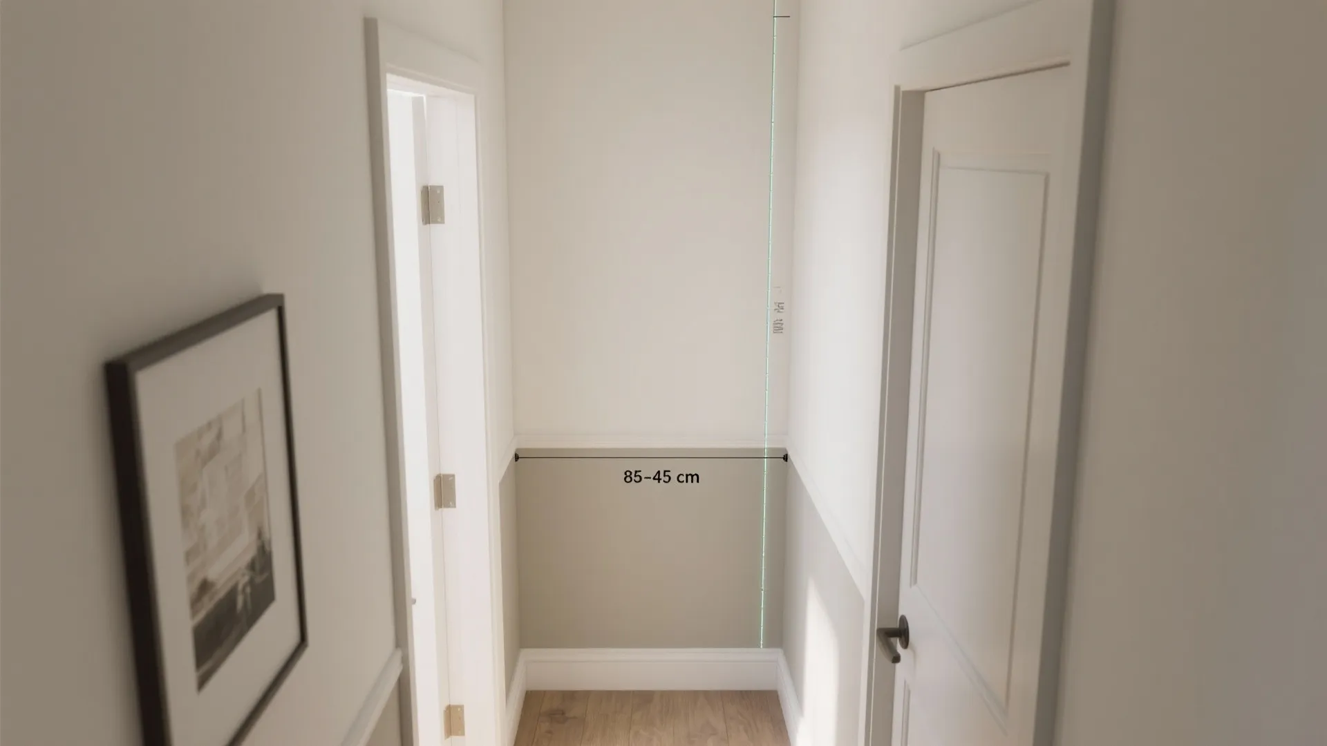 Two-Tone Walls to Stretch Height