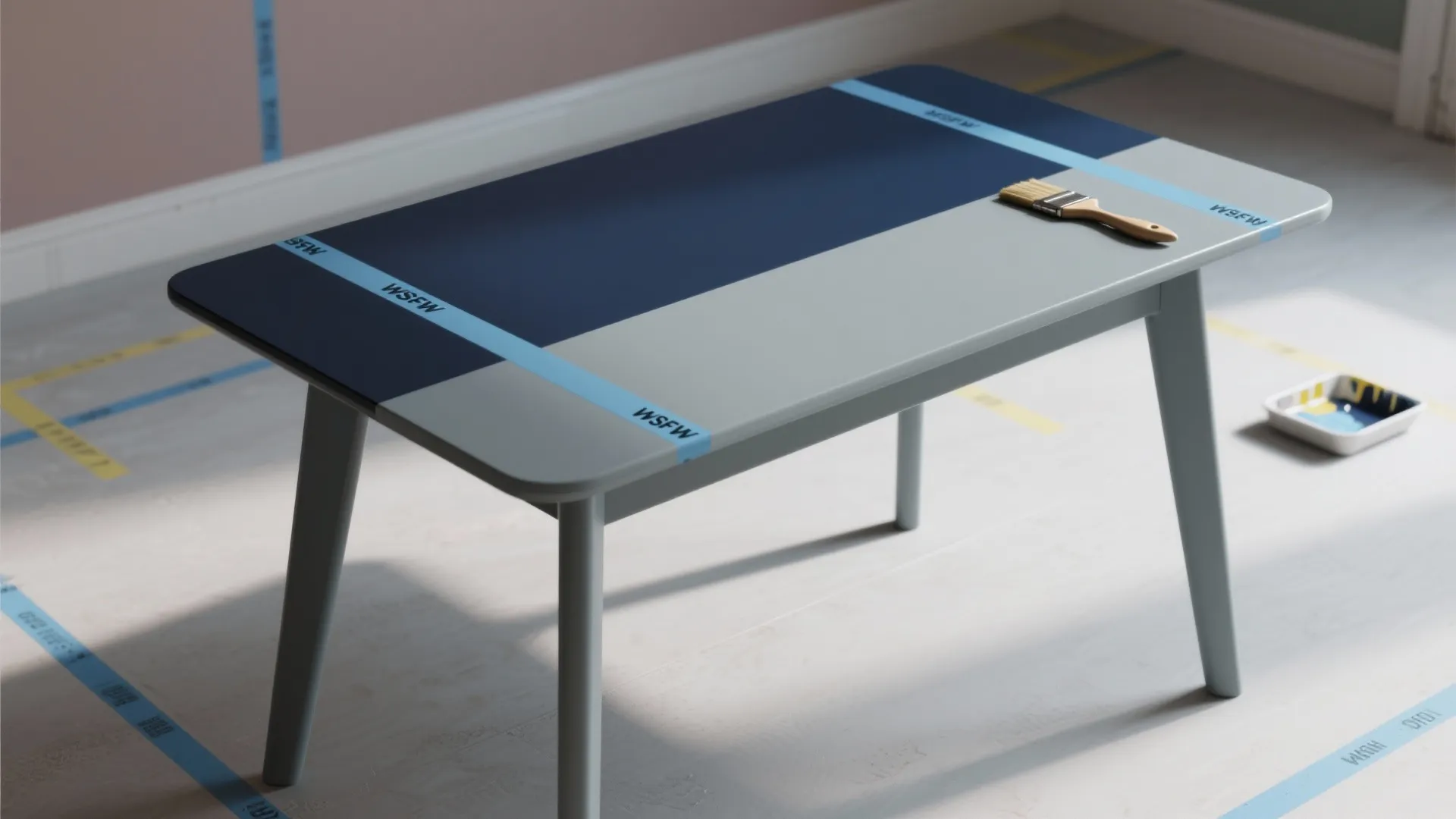 4. Two-Tone Paint for Visual Interest