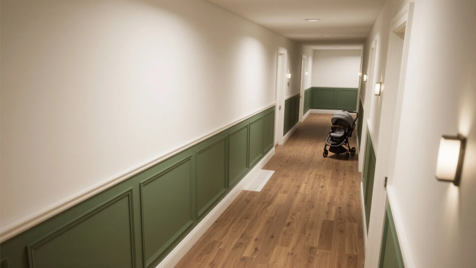 Two-Tone Walls with Chair Rail or Picture Rail