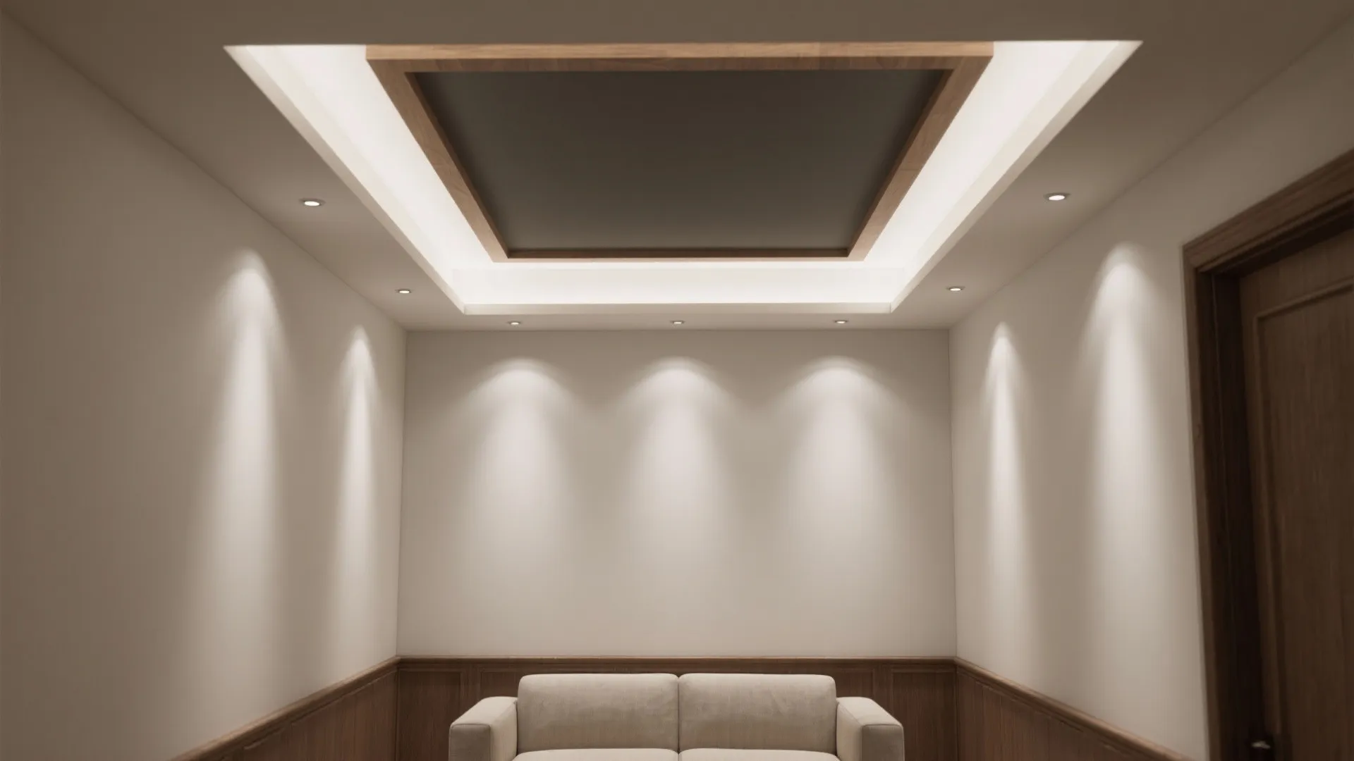 Idea 3: Two-tone tray with subtle depth