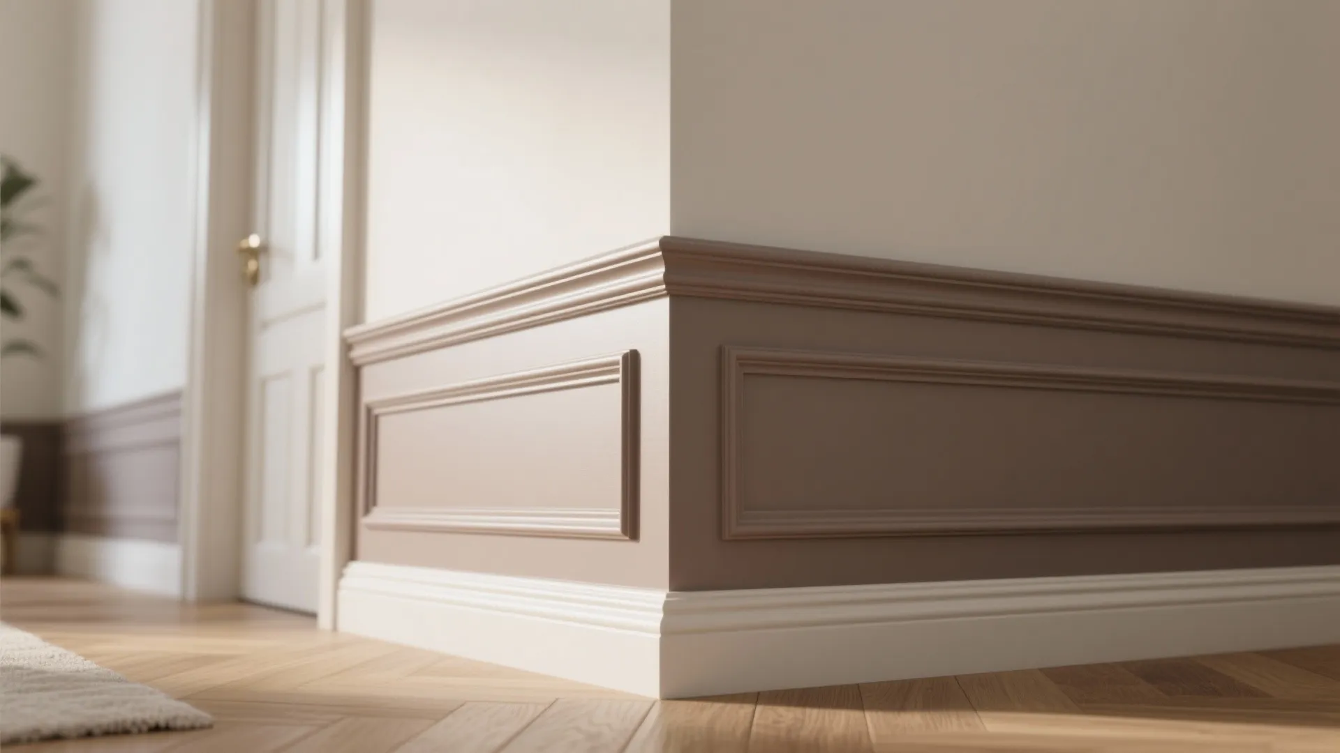 Two-Tone Trim and Molding Contrast