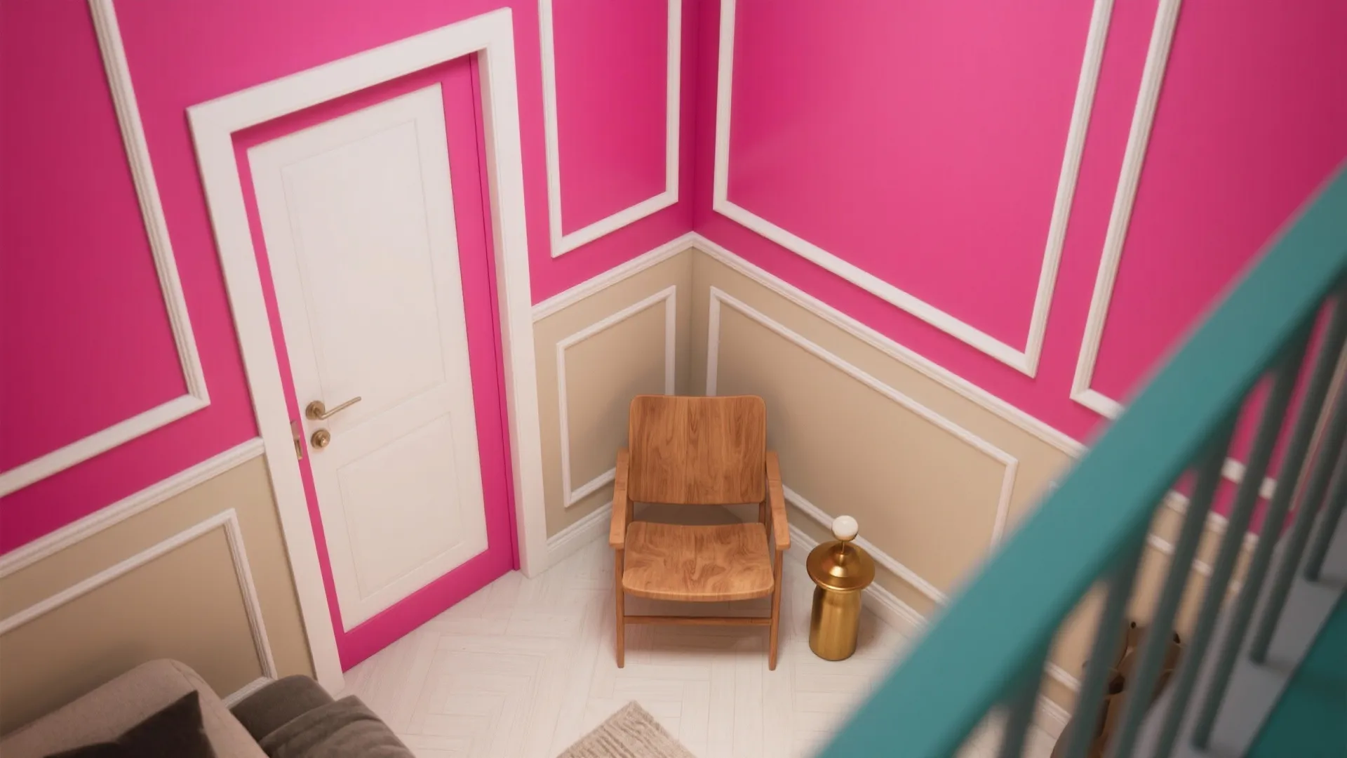 5. Two-Tone & Trim Tricks with Hot Pink