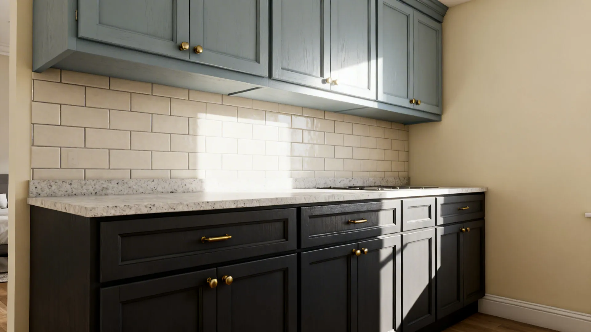 Two-Tone with High-Contrast Uppers