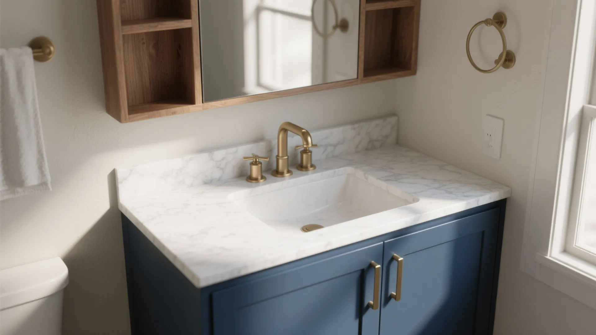 3. Two-tone finish for depth