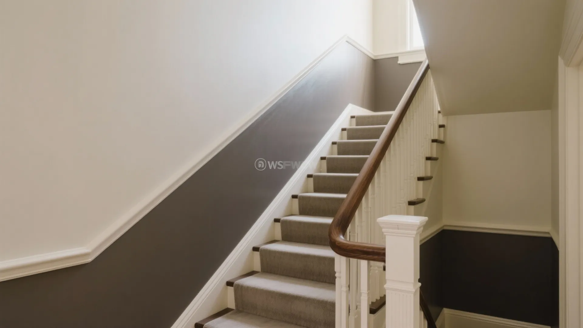 Two-Tone Wainscot for Character and Durability