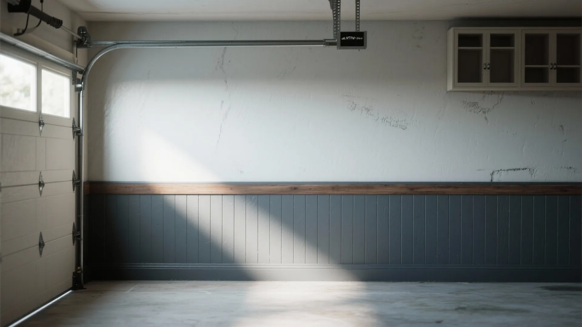 5. Two-Tone Protection: Wainscot for Wear