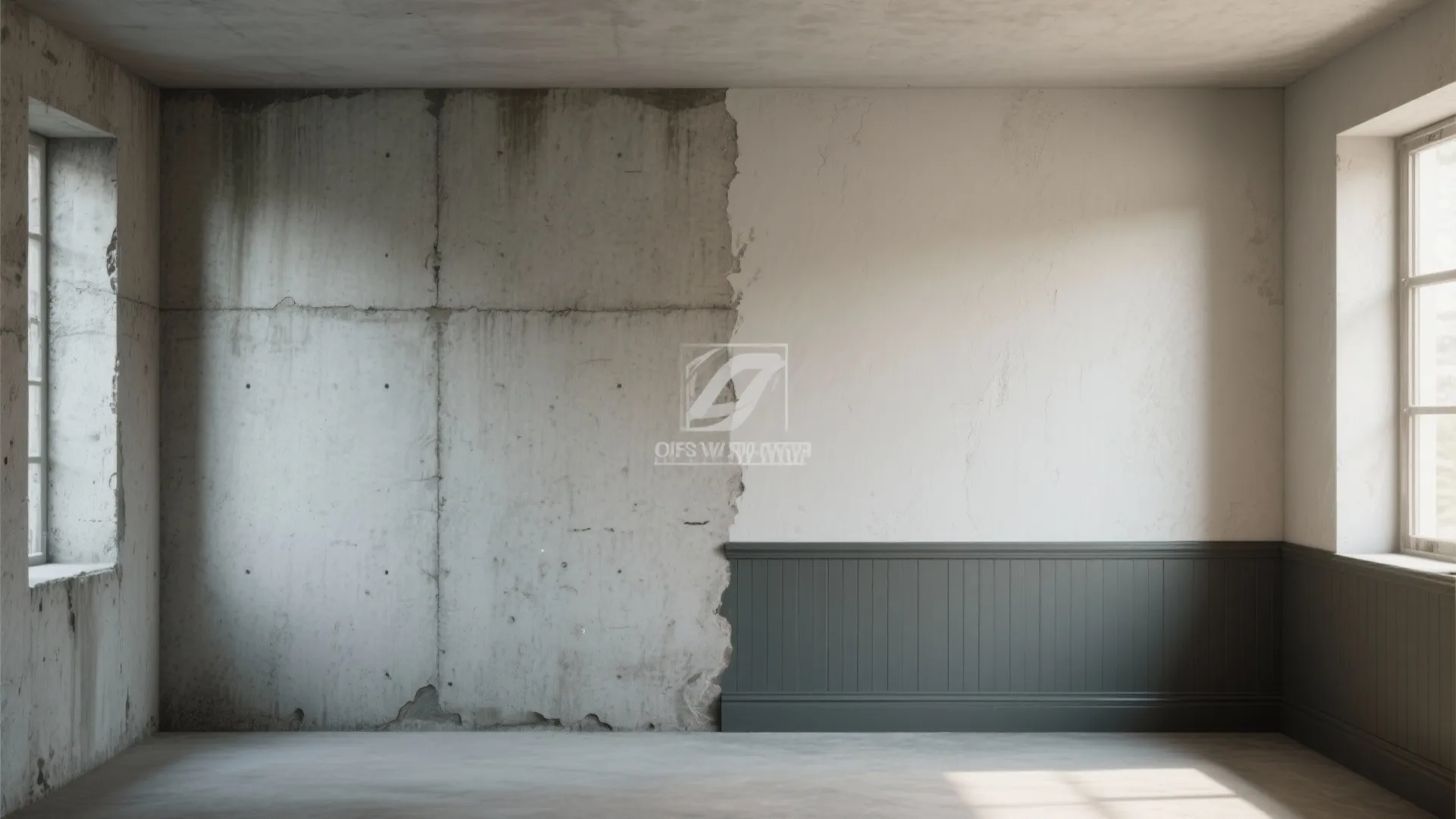 5. Two-Tone Wainscot Effect