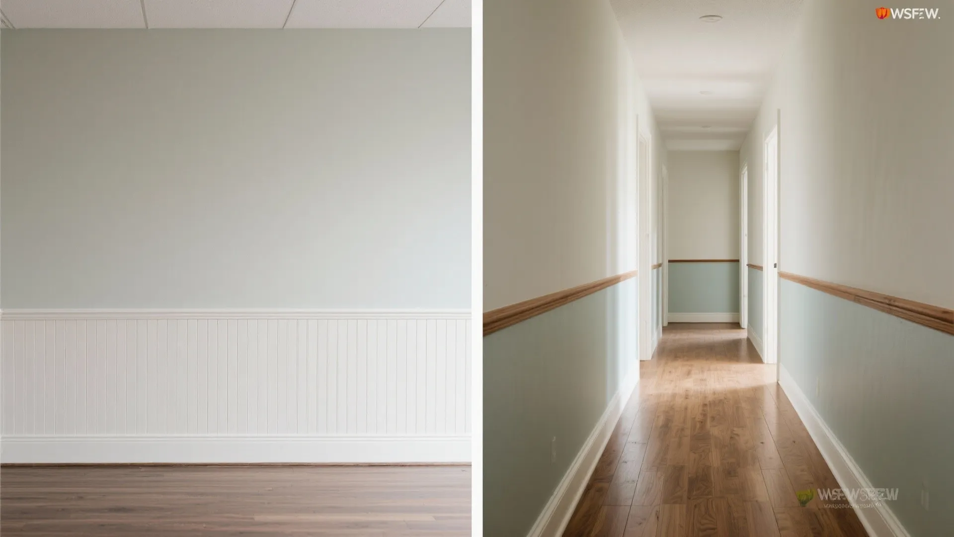 Two-Tone Walls or Wainscot for Height Control