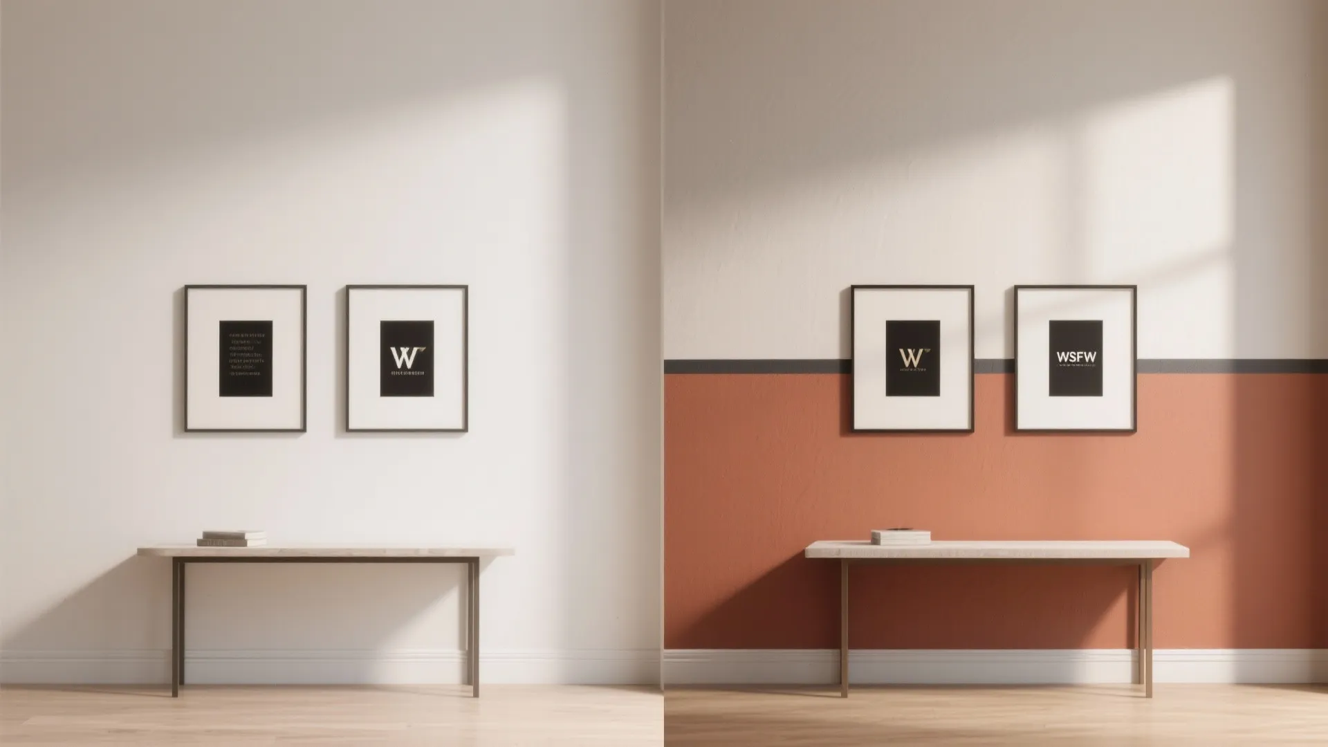 Two-Tone Walls and Color Blocking