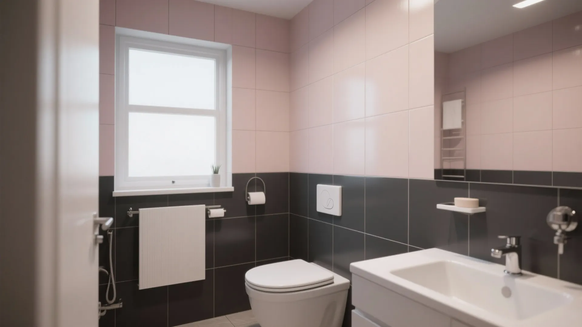 Two-Tone Split Walls