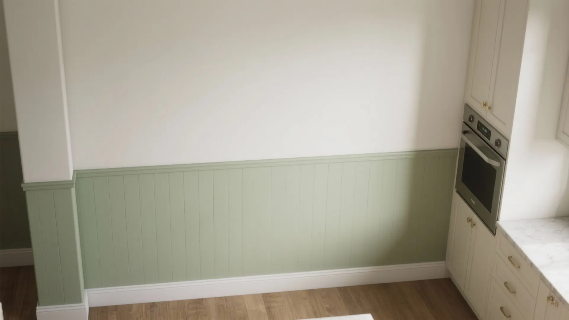 Two-Tone Walls: Light Above, Deeper Below